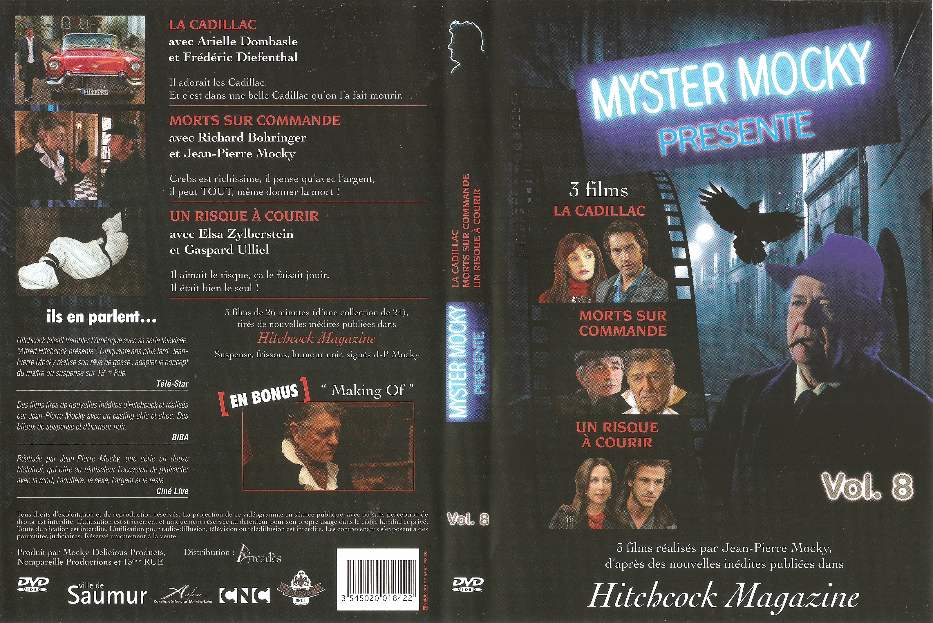 Jaquette DVD Myster Mocky prsente Vol 08