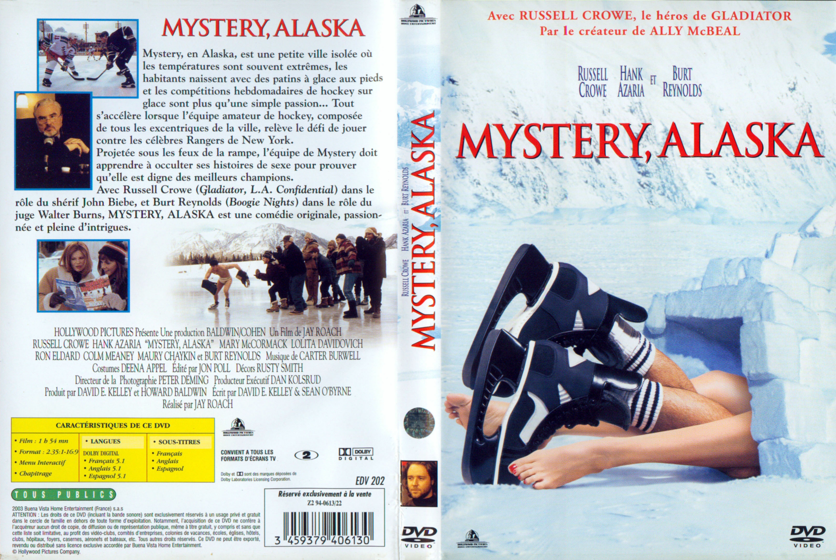 Jaquette DVD Mystery Alaska