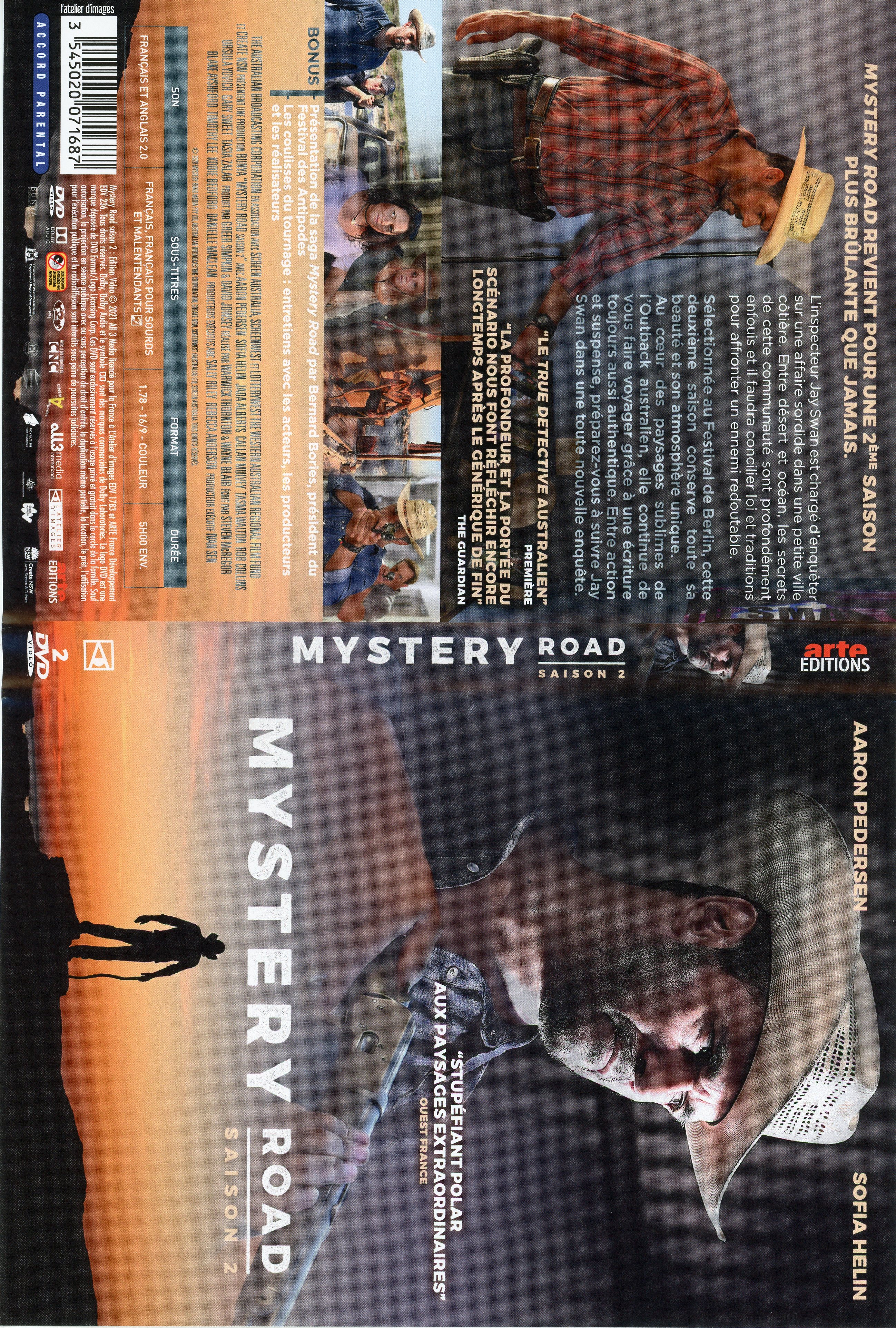 Jaquette DVD Mystery road saison 2