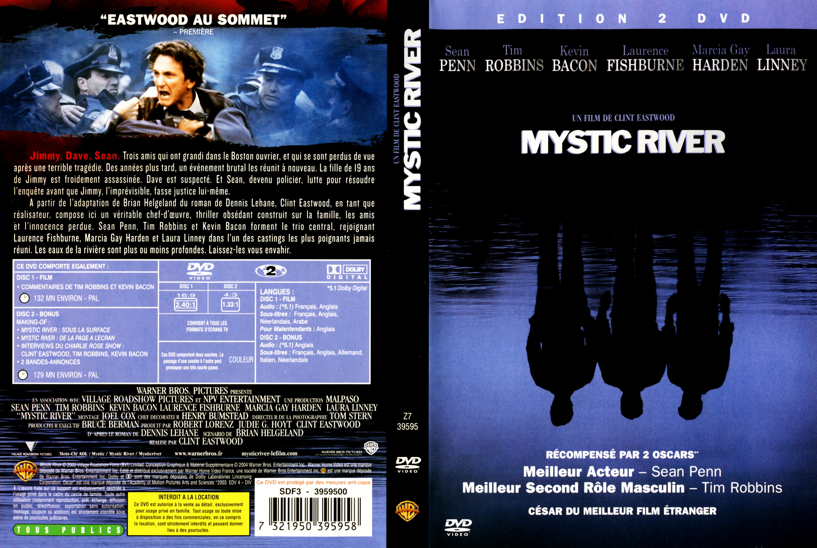 Jaquette DVD Mystic River v2