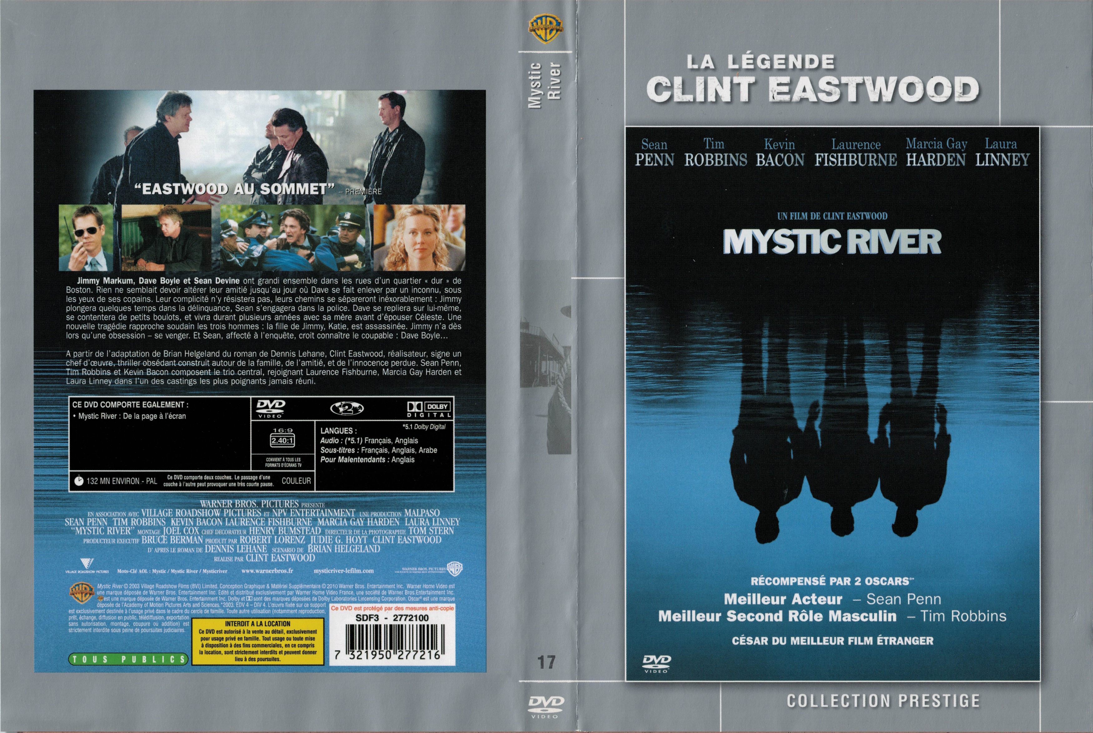 Jaquette DVD Mystic River v4