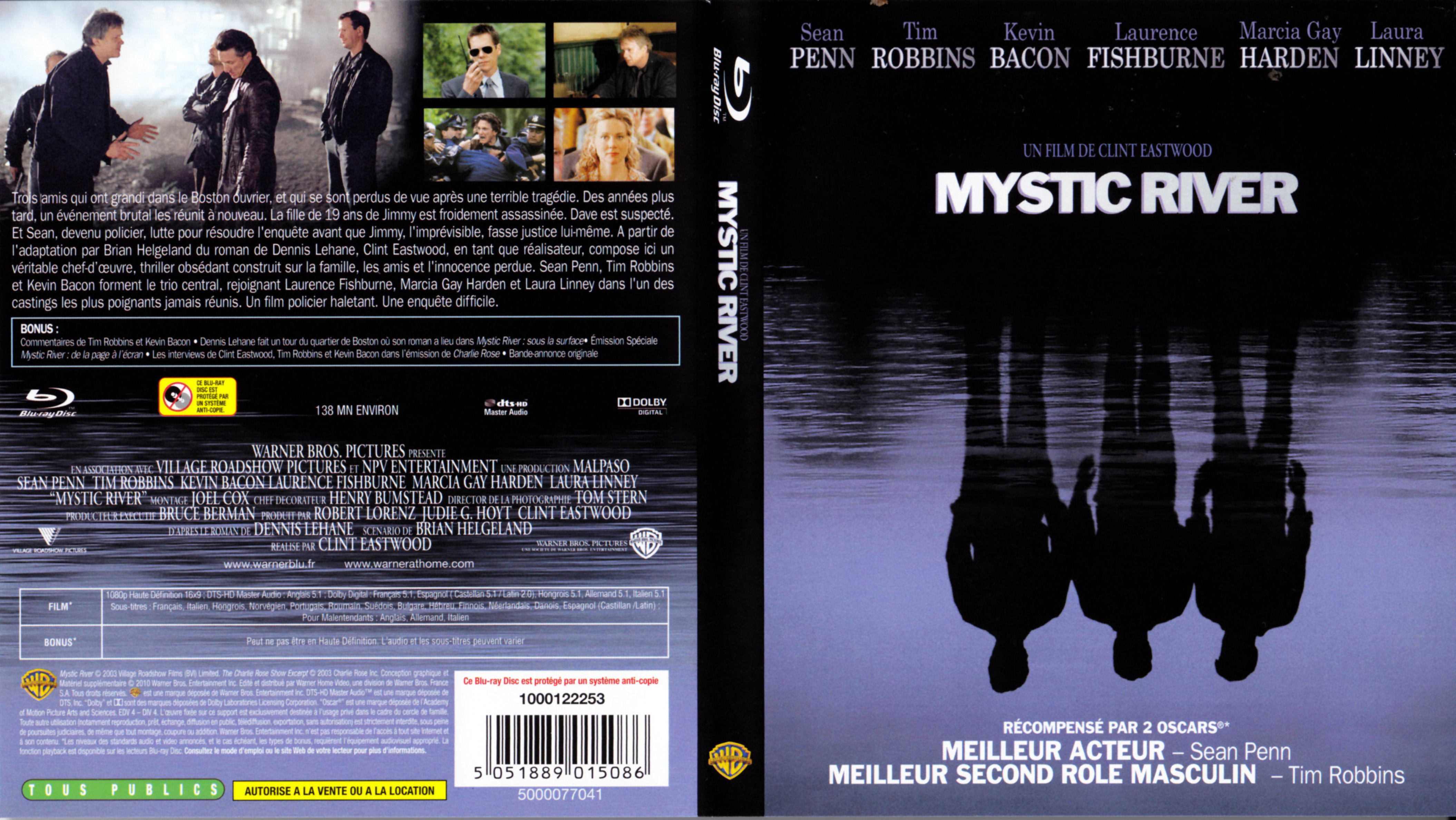 Jaquette DVD Mystic river (BLU-RAY)