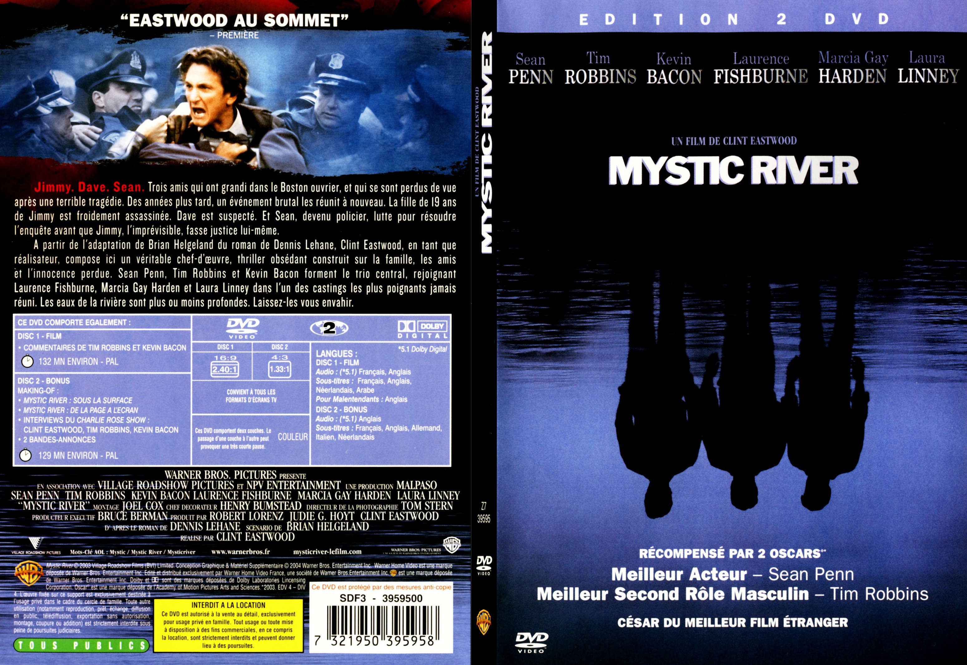 Jaquette DVD Mystic river - SLIM v2 