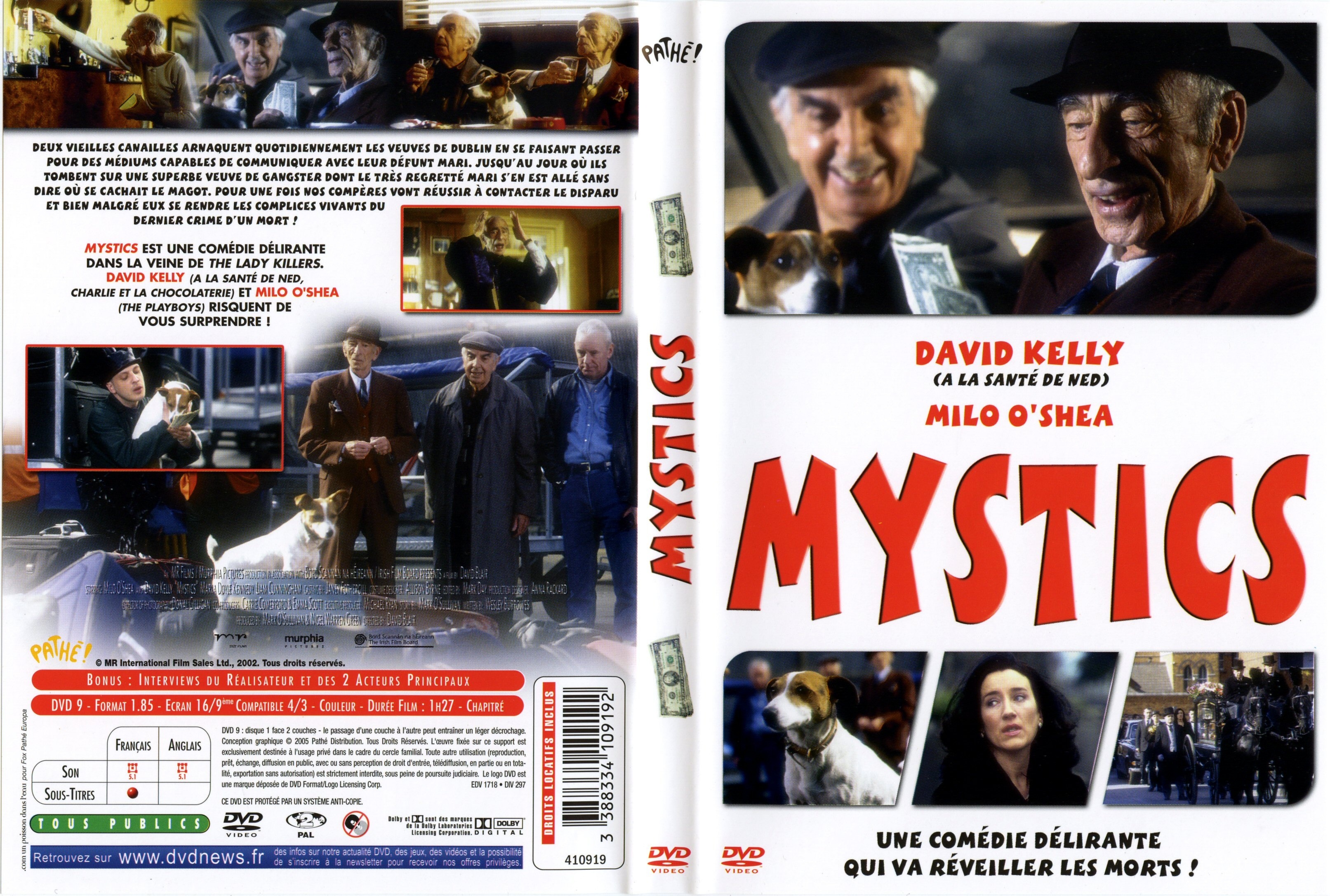 Jaquette DVD Mystics
