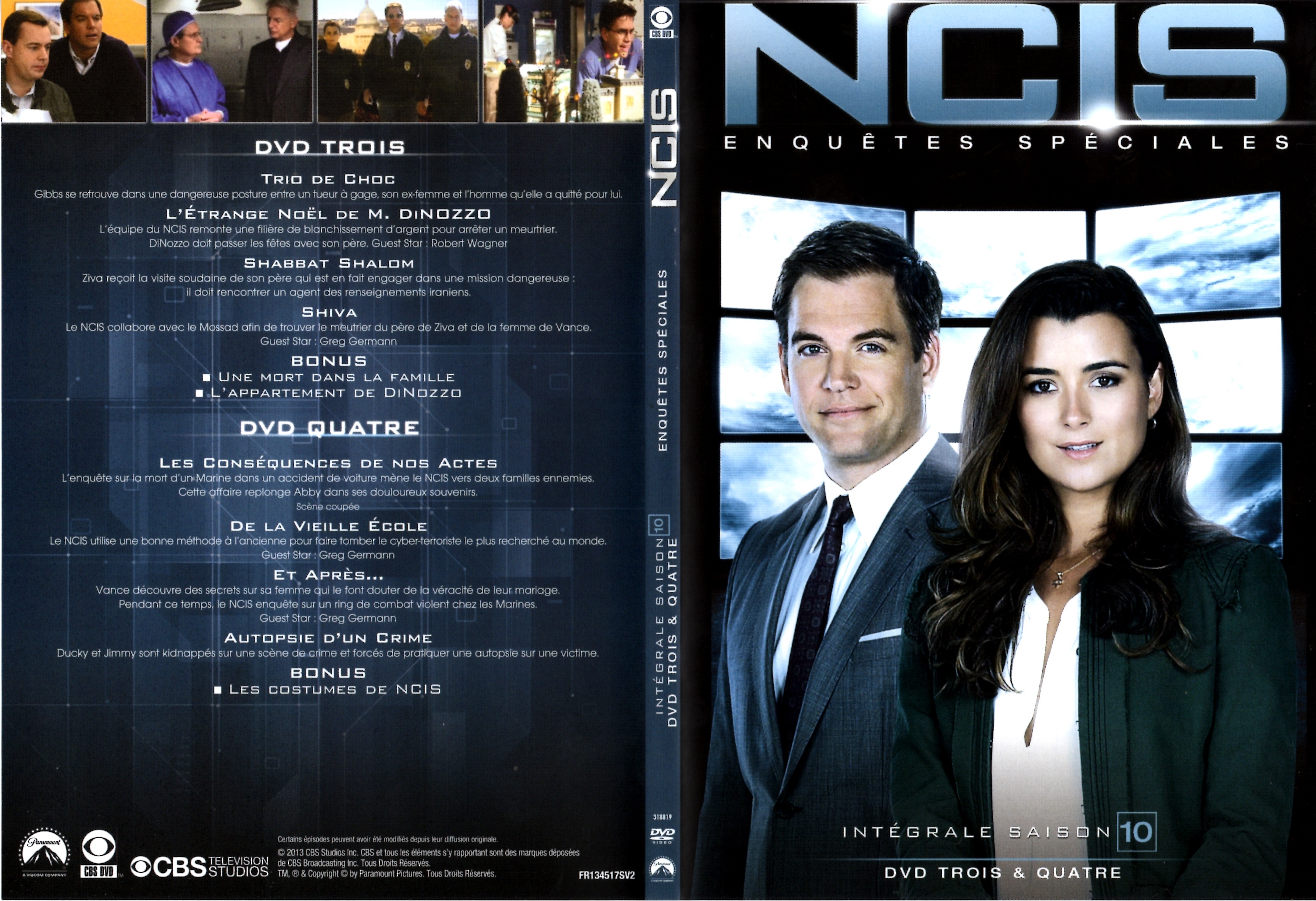 Jaquette DVD NCIS Saison 10 DVD 2