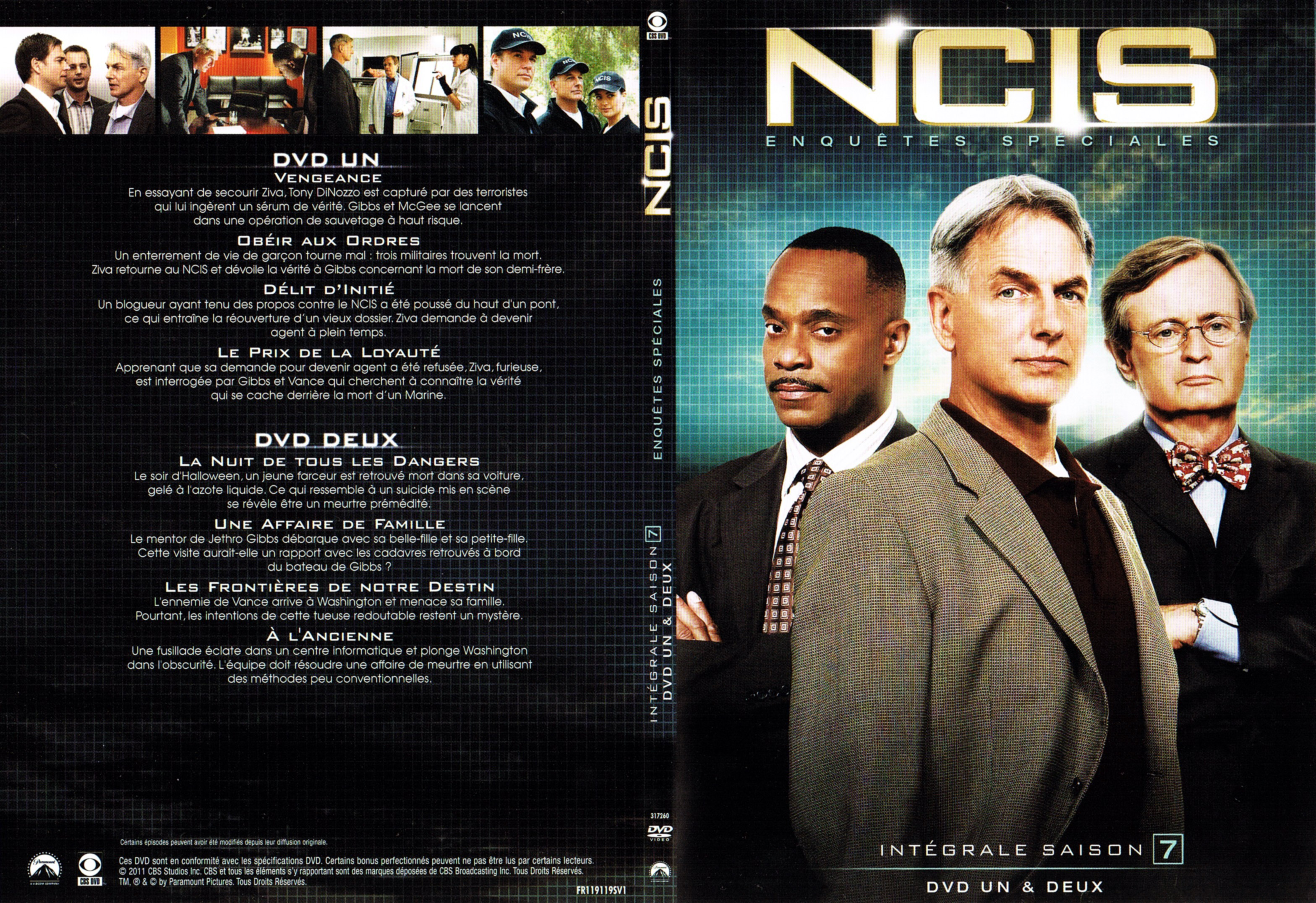 Jaquette DVD NCIS Saison 7 DVD 1