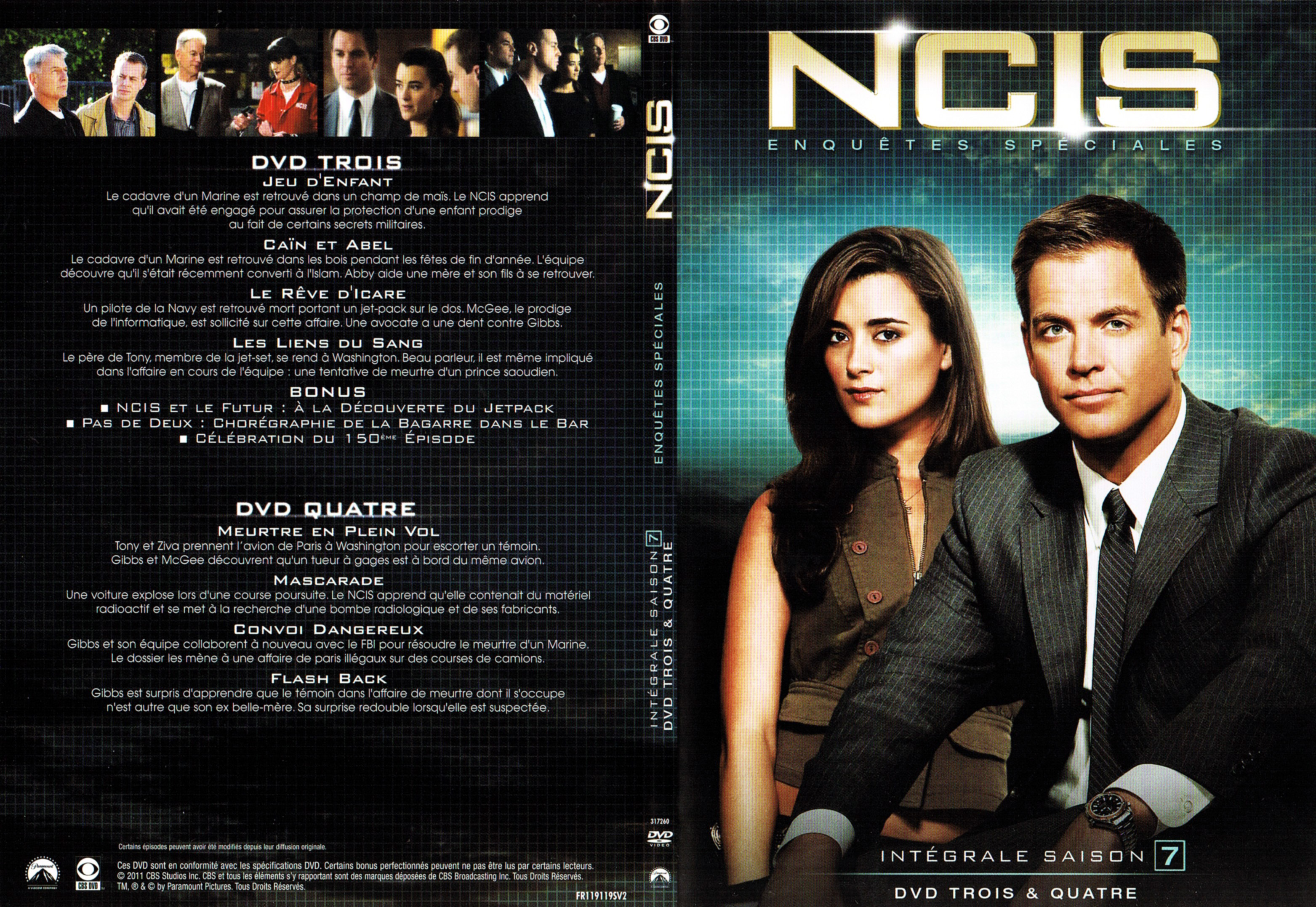 Jaquette DVD NCIS Saison 7 DVD 2