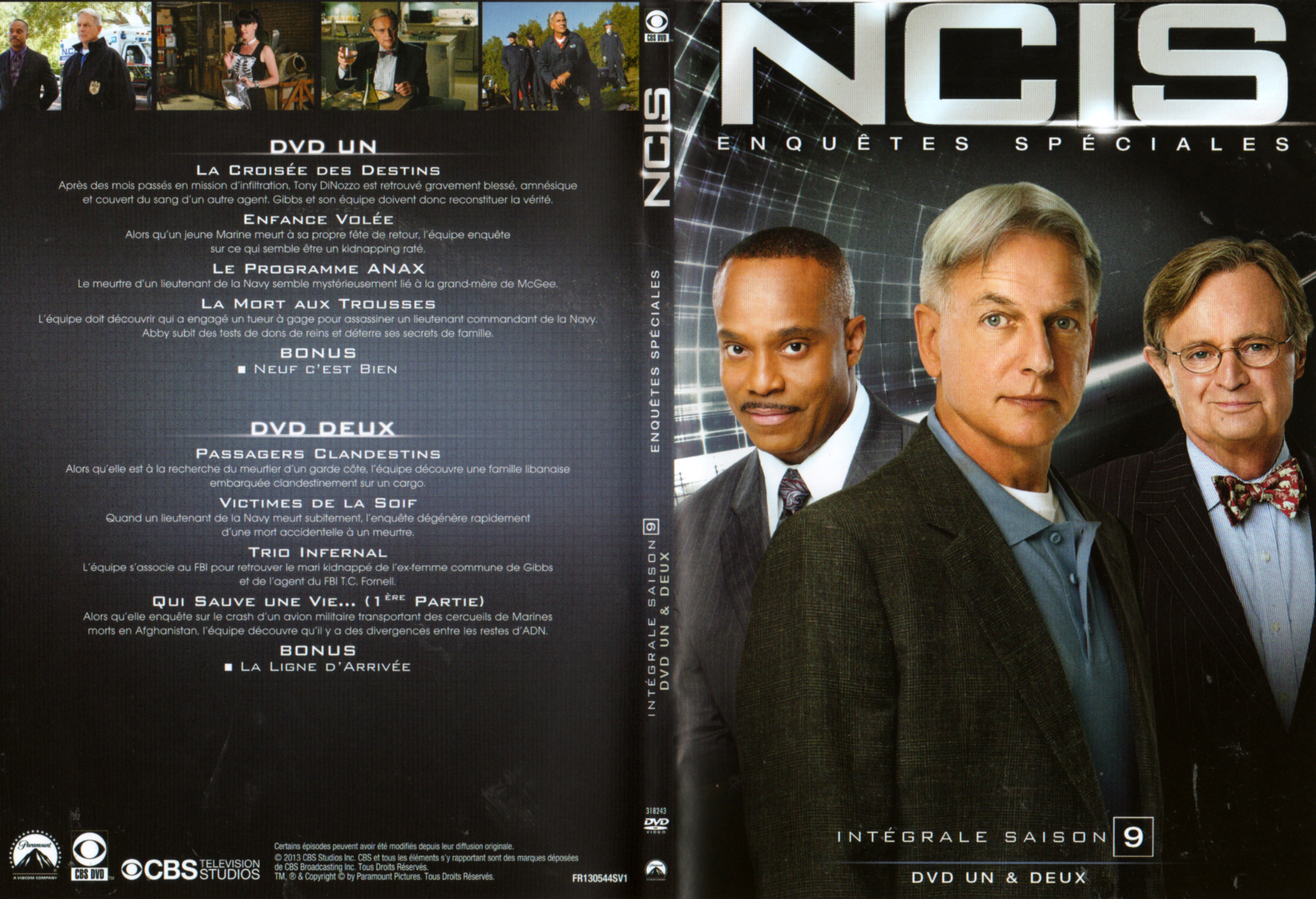 Jaquette DVD NCIS Saison 9 DVD 1