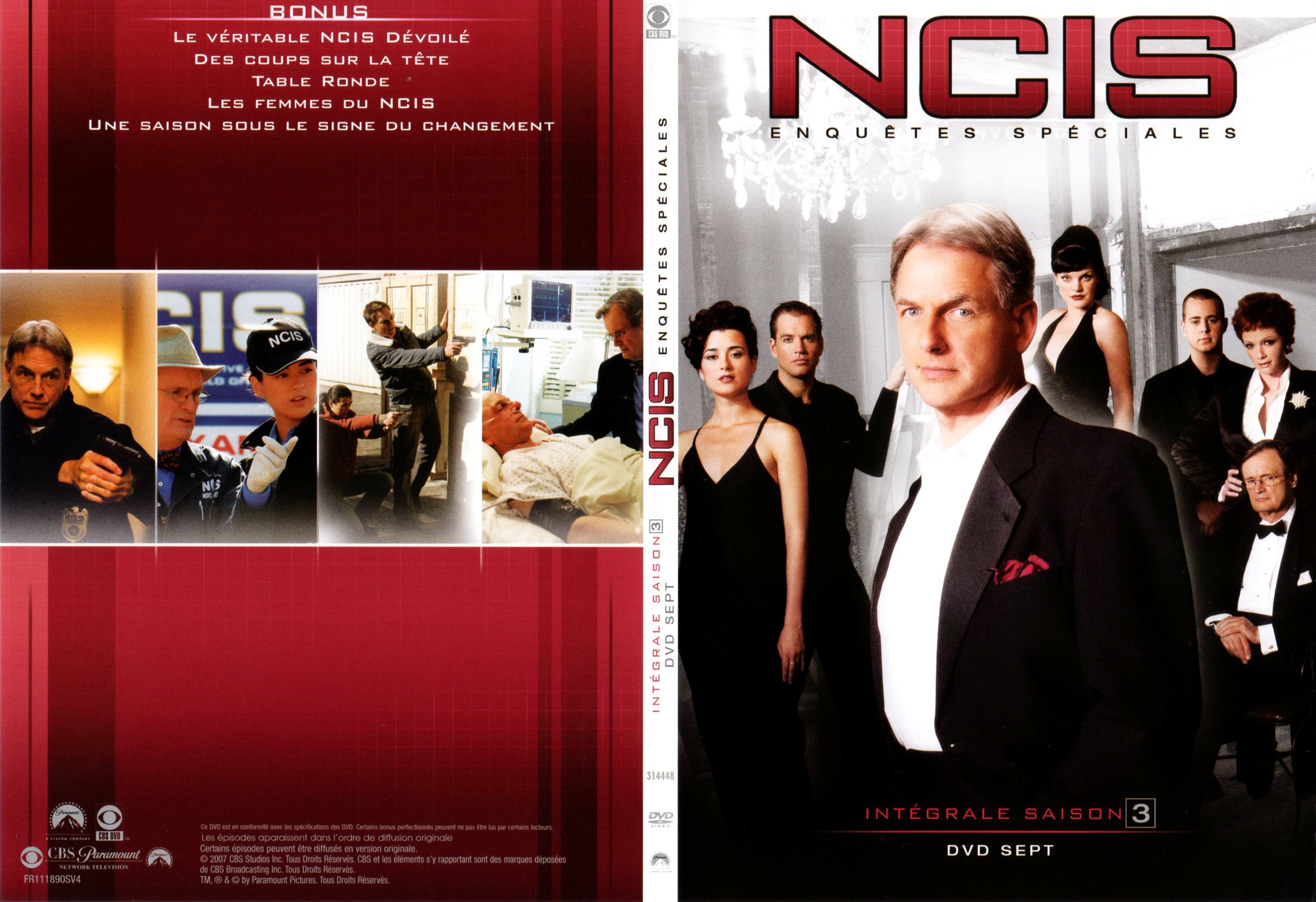 Jaquette DVD NCIS saison 3 DVD 4