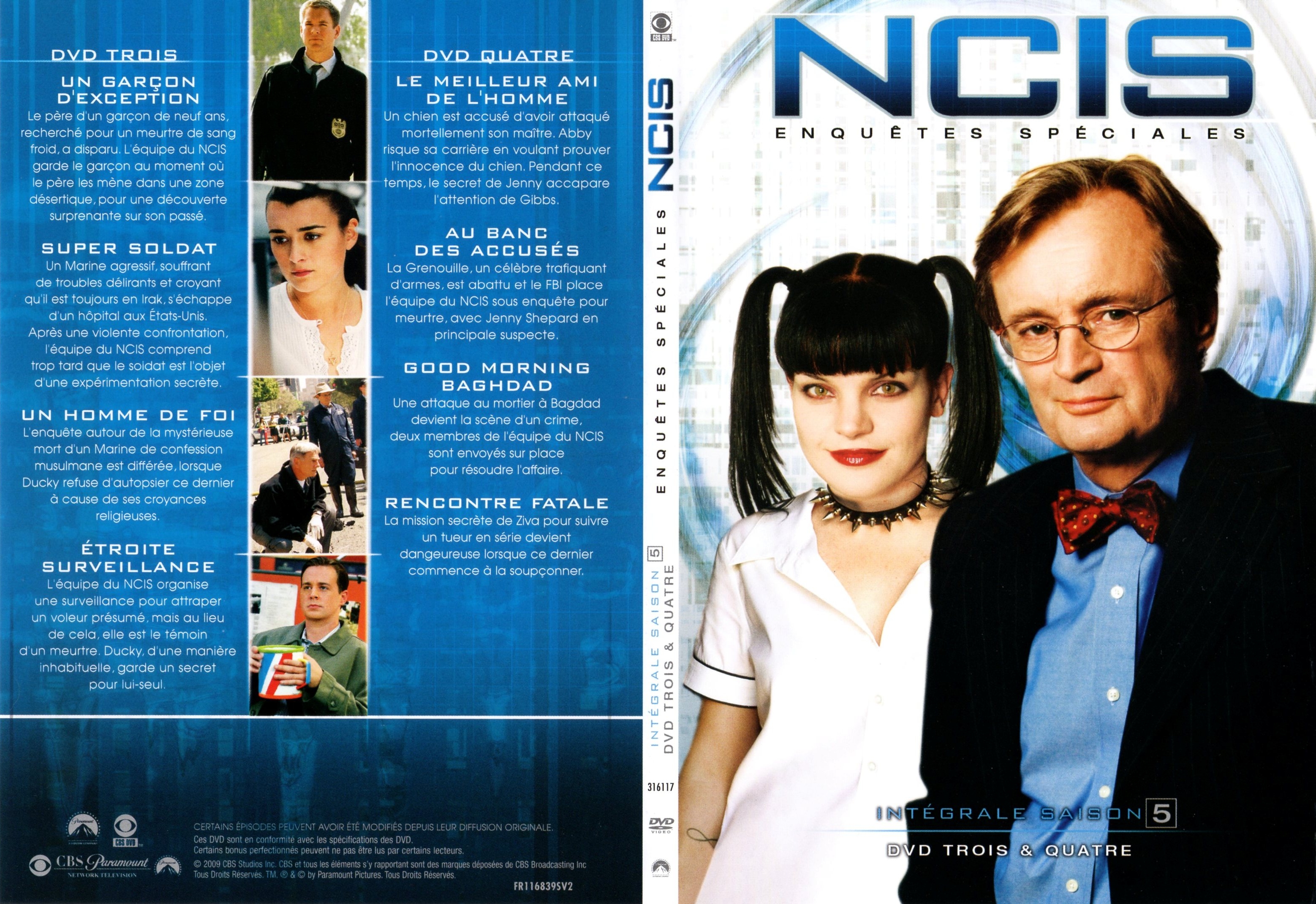 Jaquette DVD NCIS saison 5 DVD 2