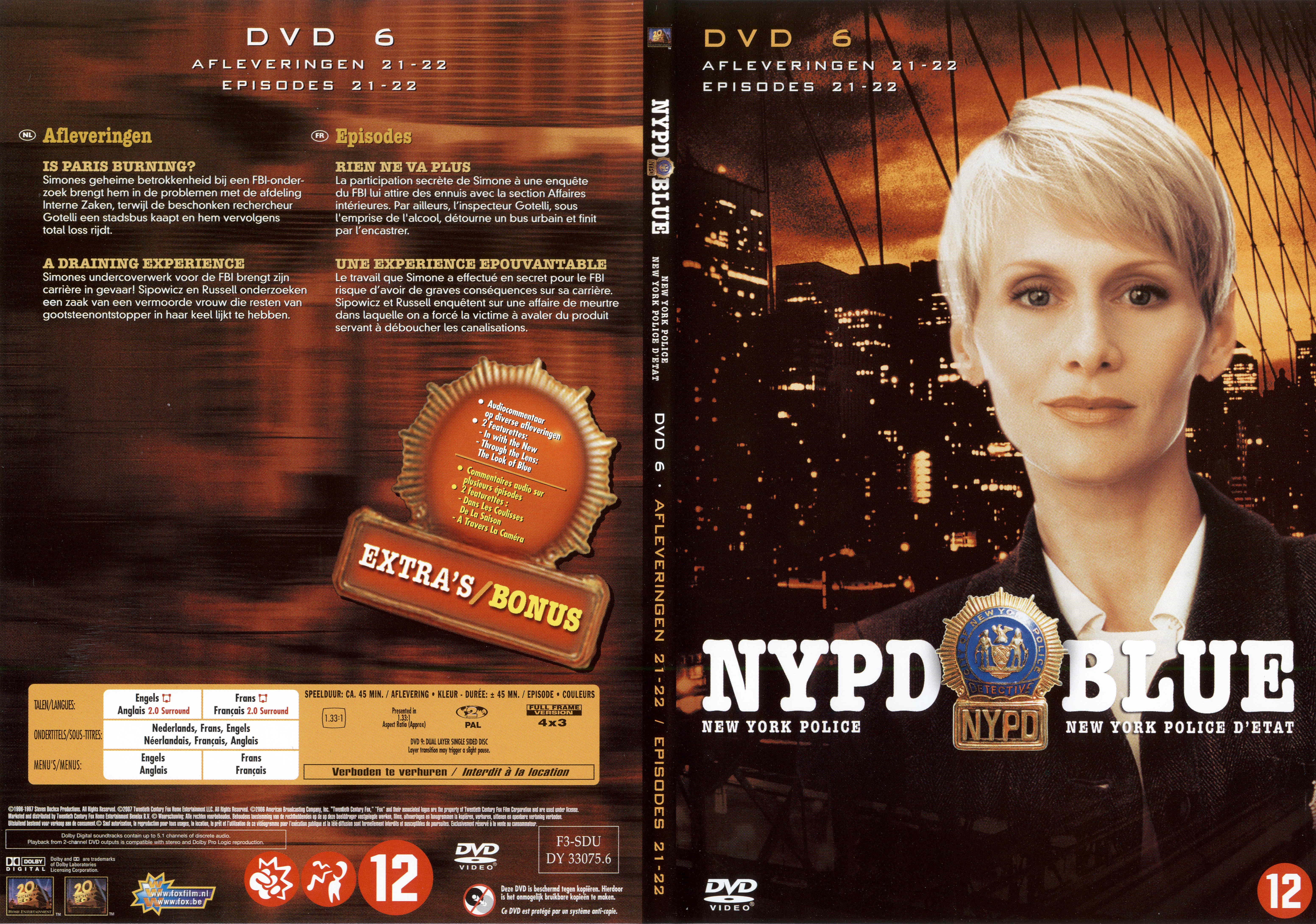 Jaquette DVD NYPD Blue saison 04 dvd 06