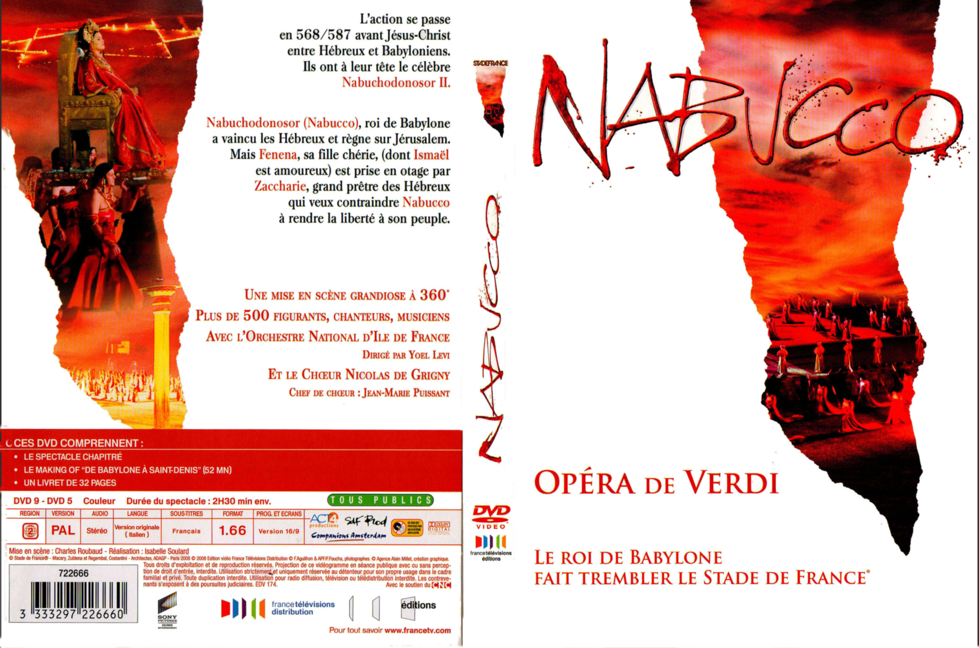 Jaquette DVD Nabucco