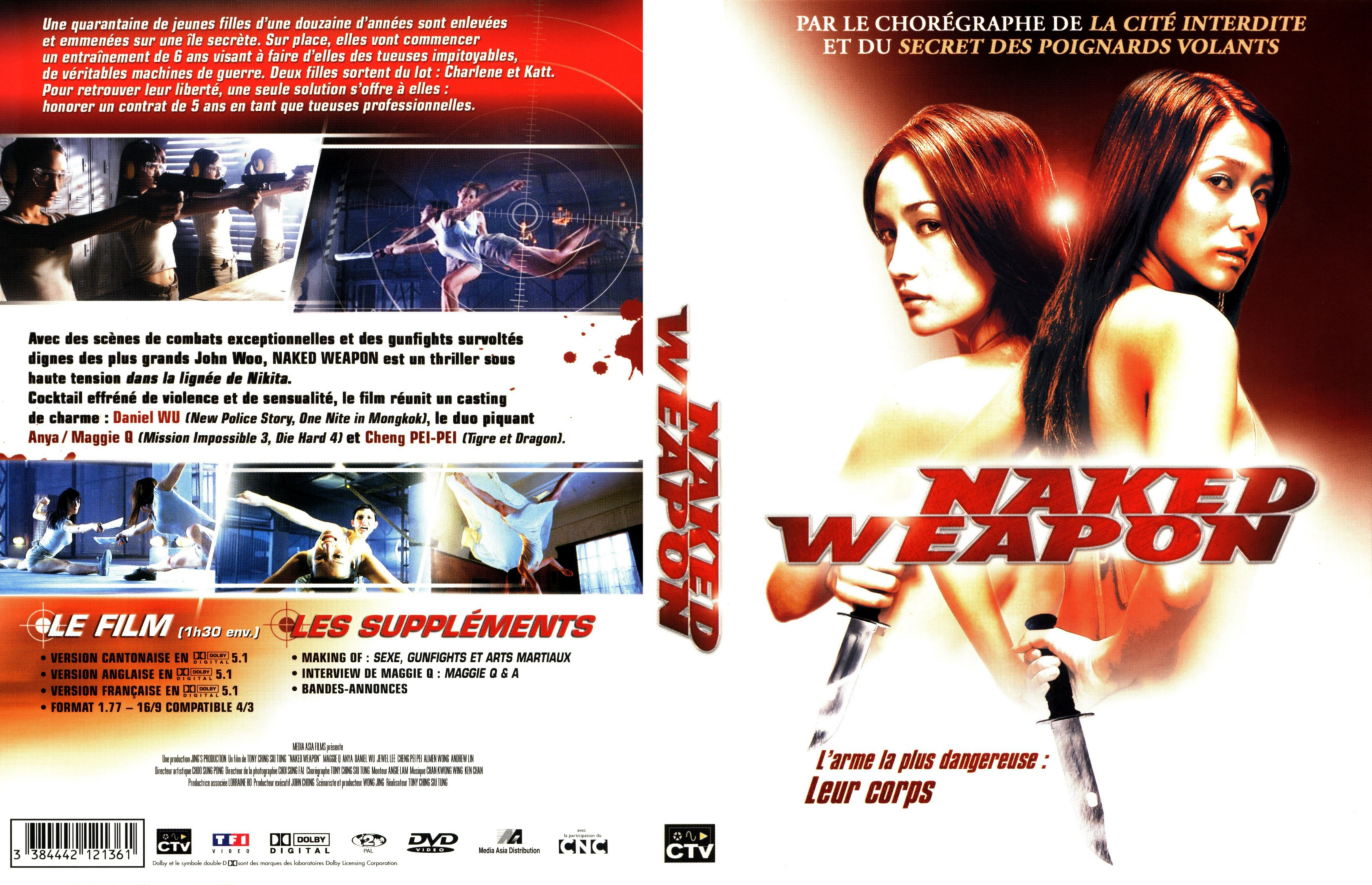 Jaquette DVD Naked weapon v2