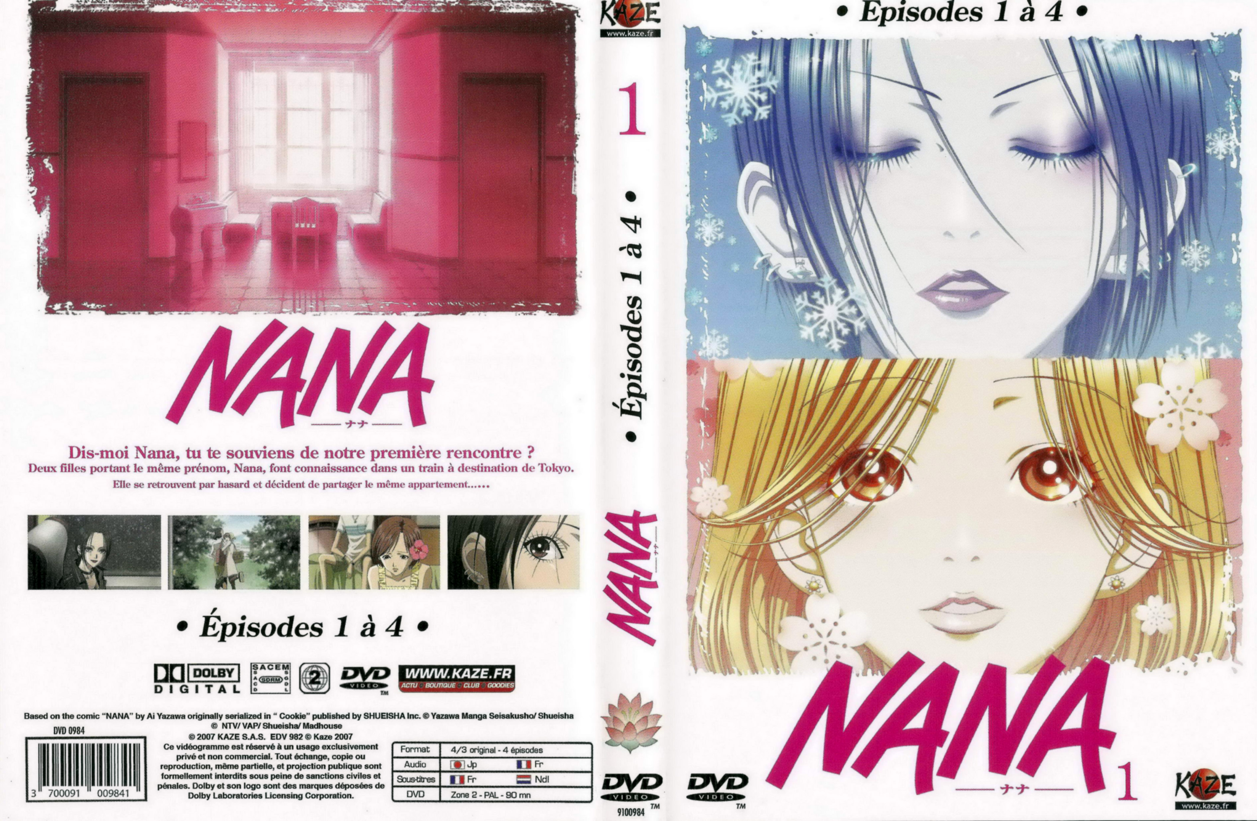 Jaquette DVD Nana DVD 1