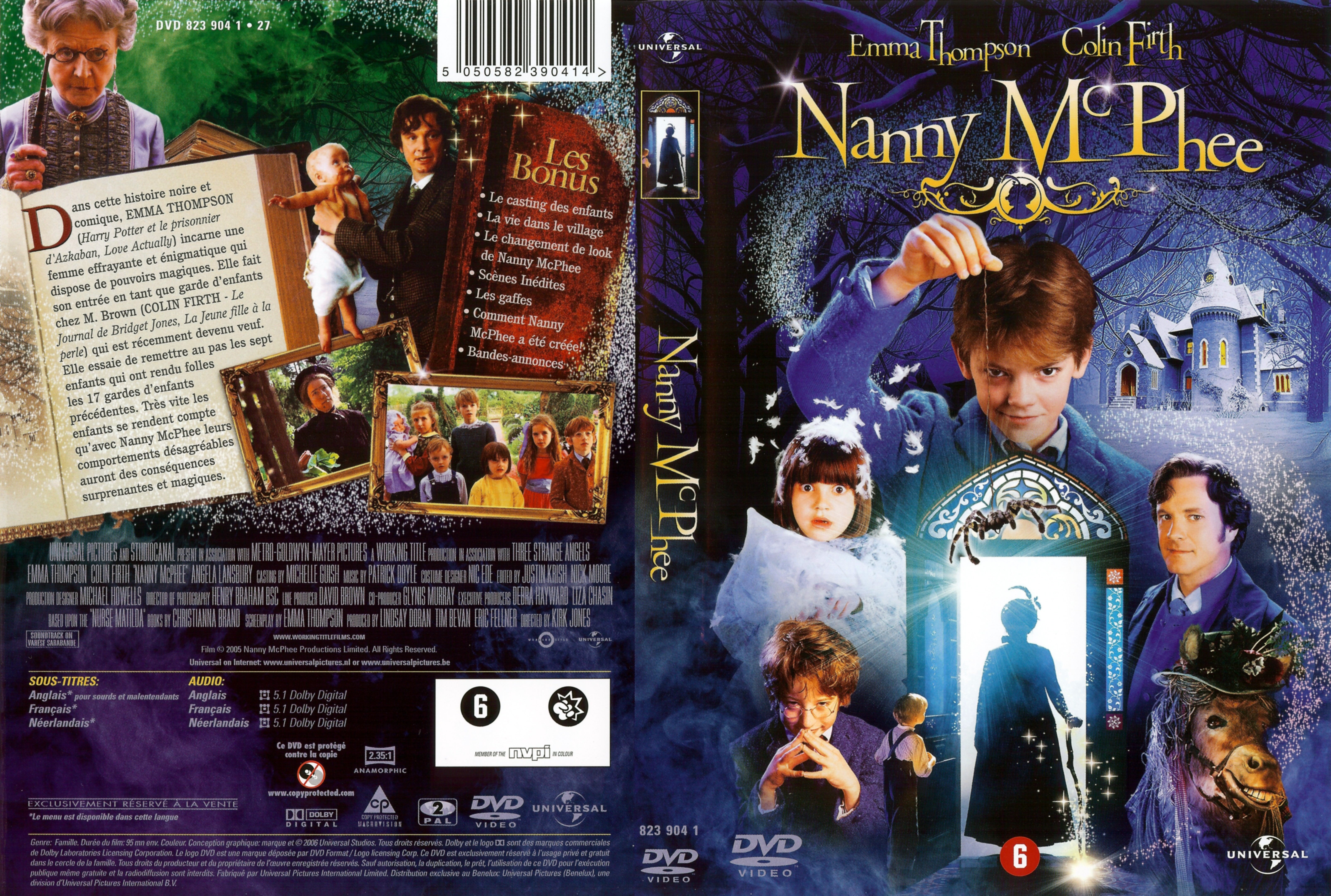 Jaquette DVD Nanny McPhee v2