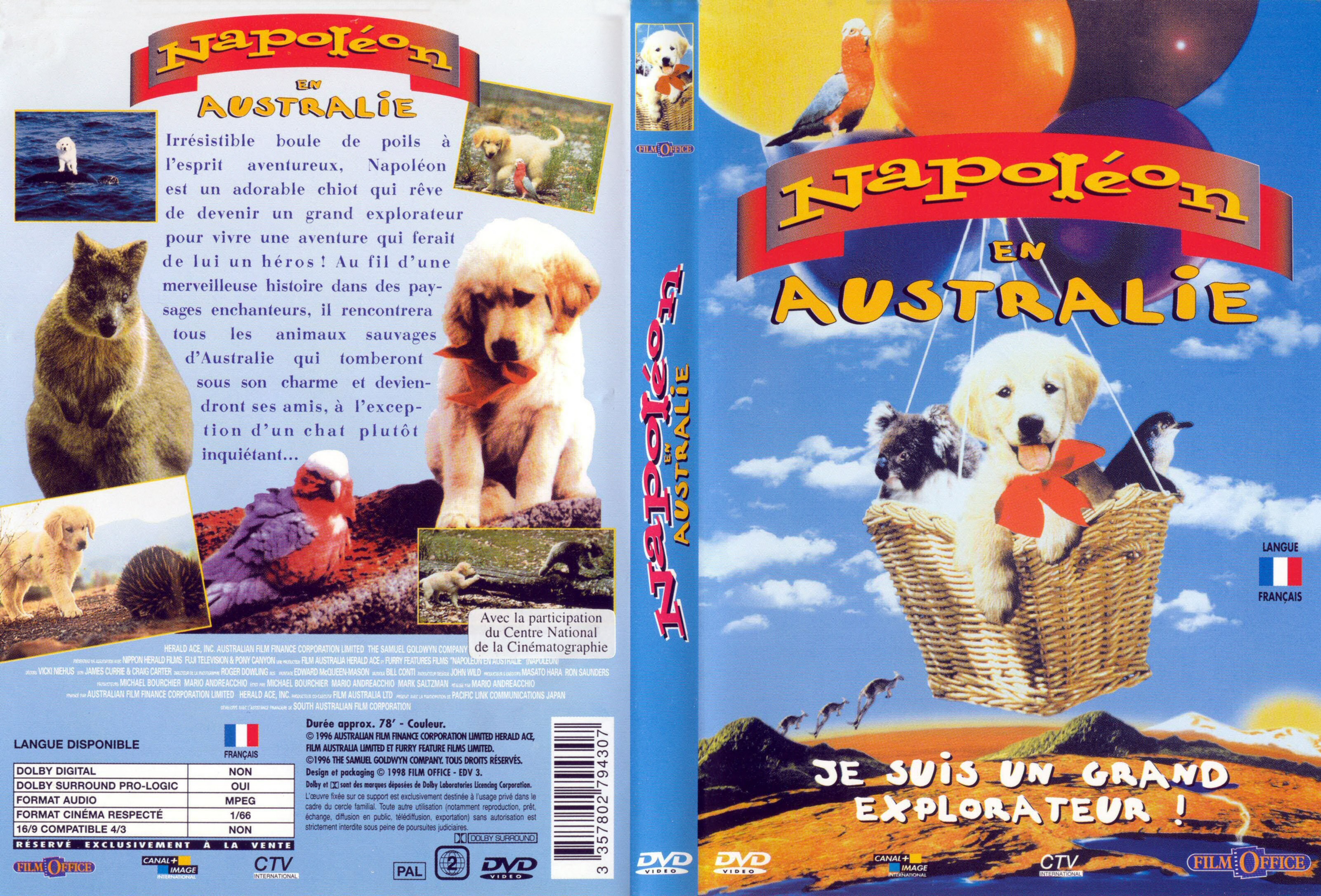 Jaquette DVD Napolon en Australie