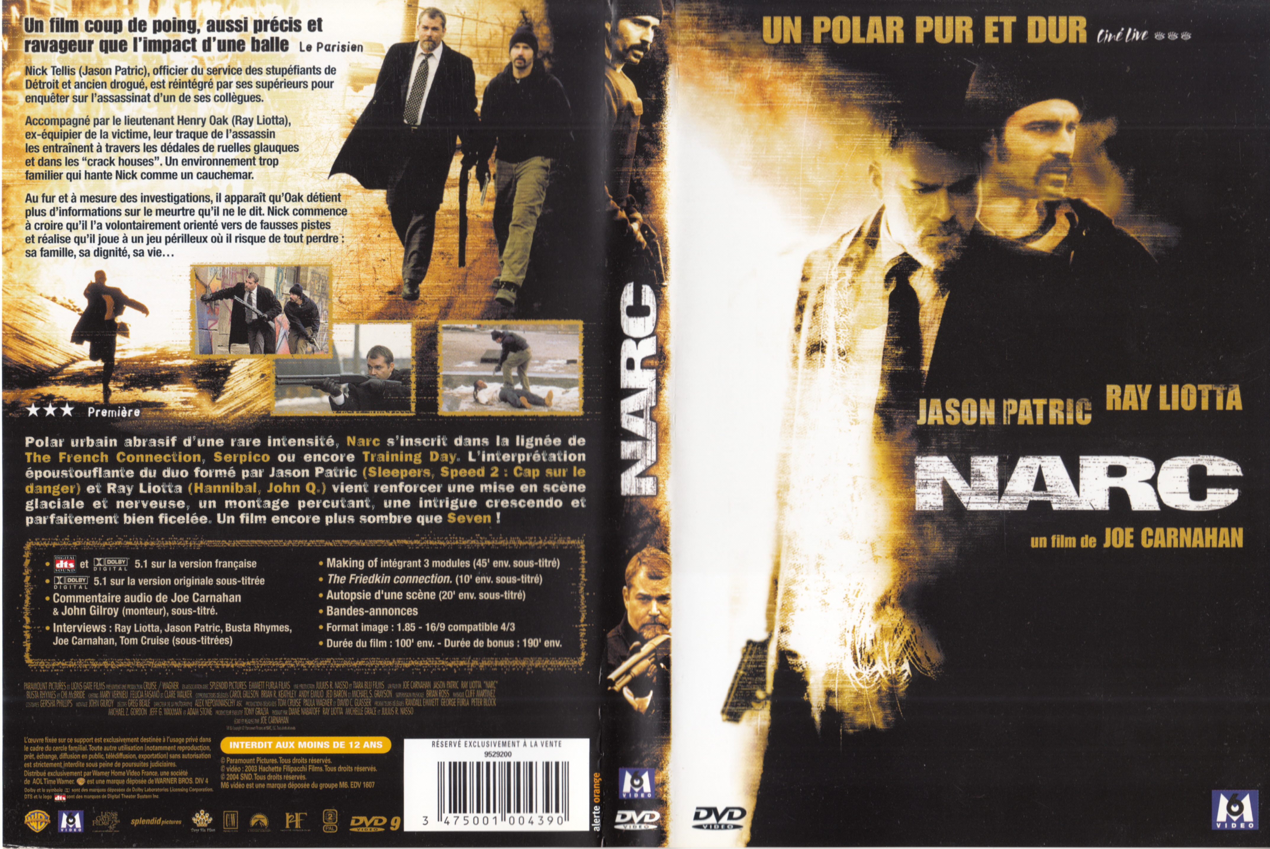Jaquette DVD Narc v2