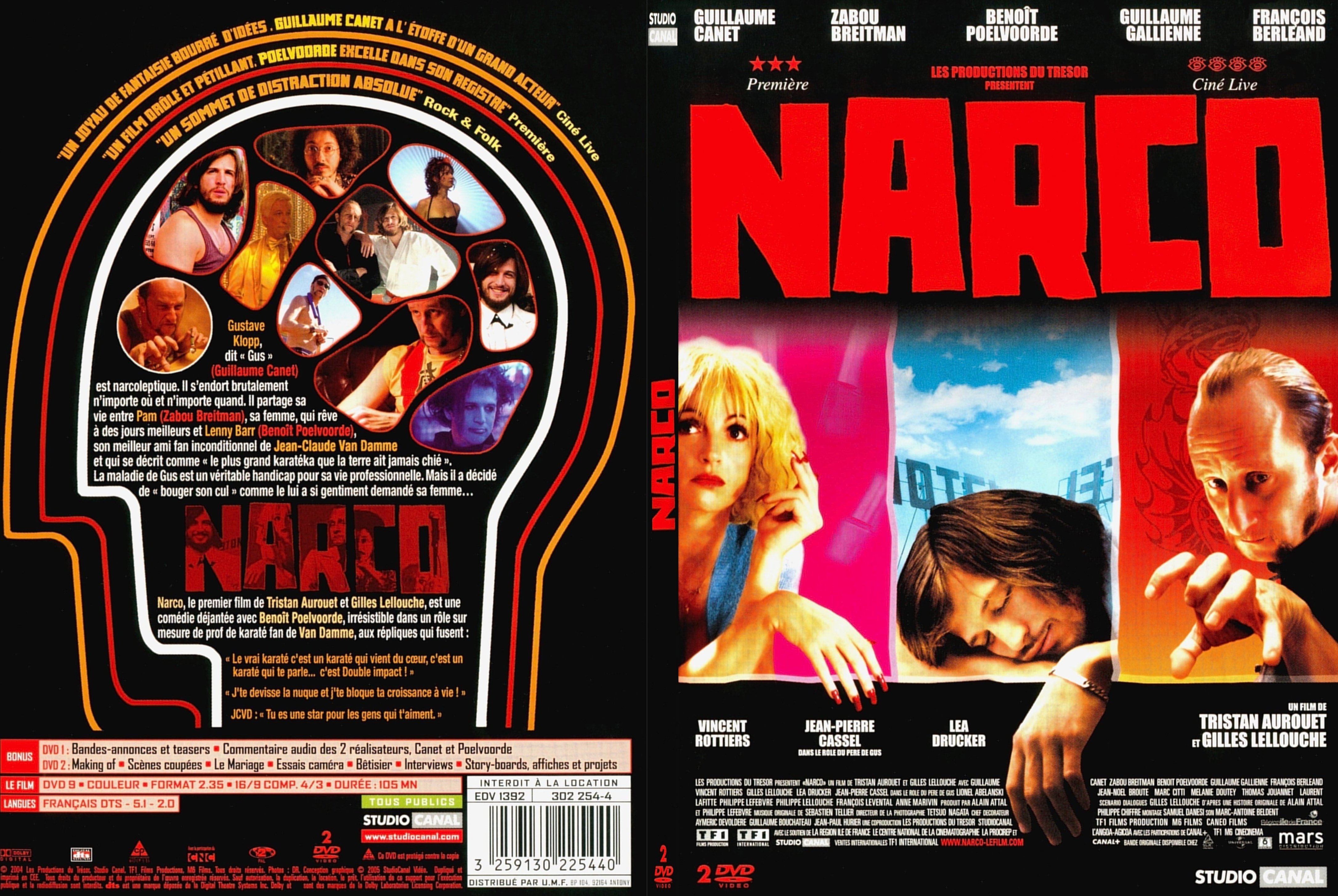 Jaquette DVD Narco - SLIM v2