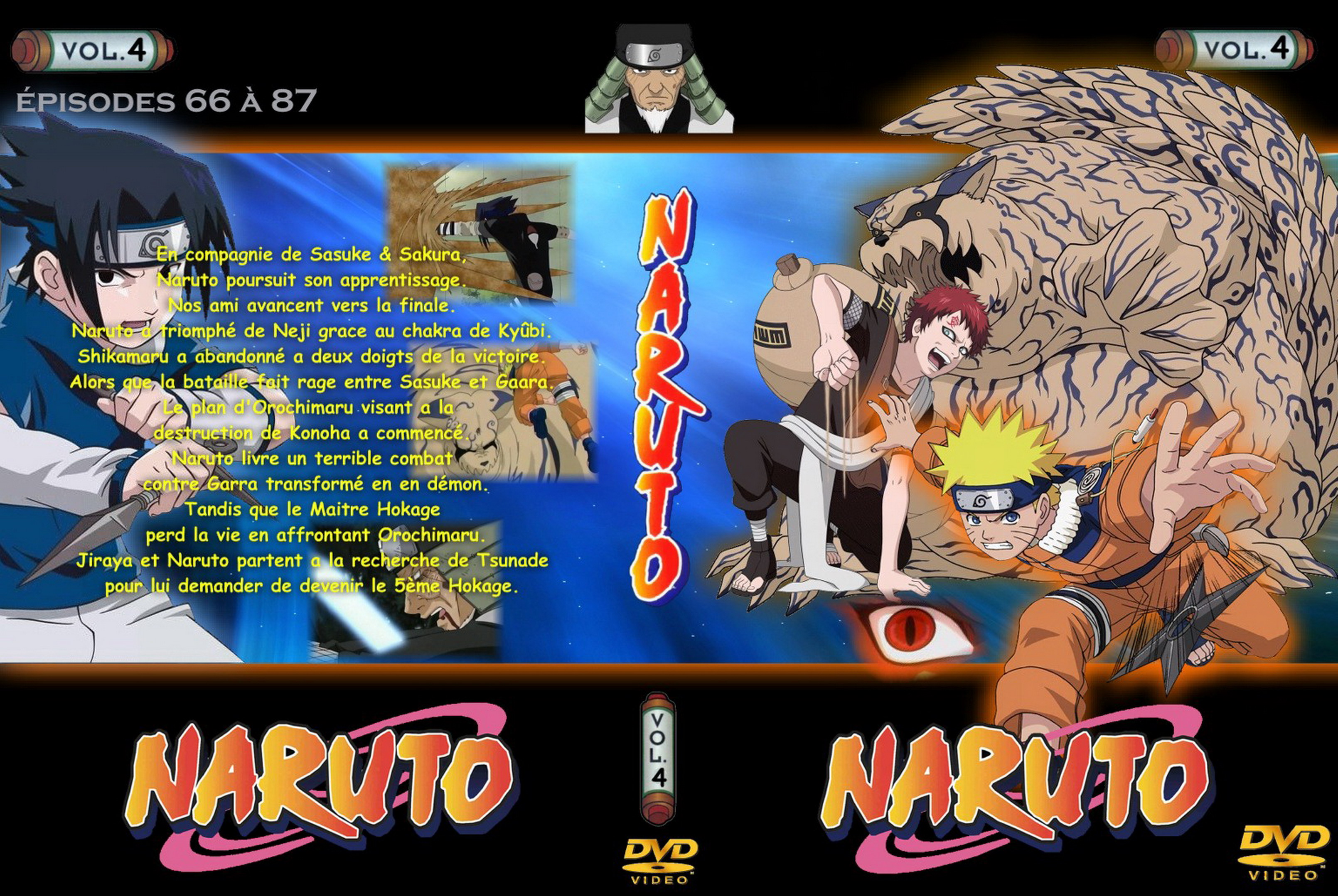 Jaquette DVD Naruto vol 04 v2