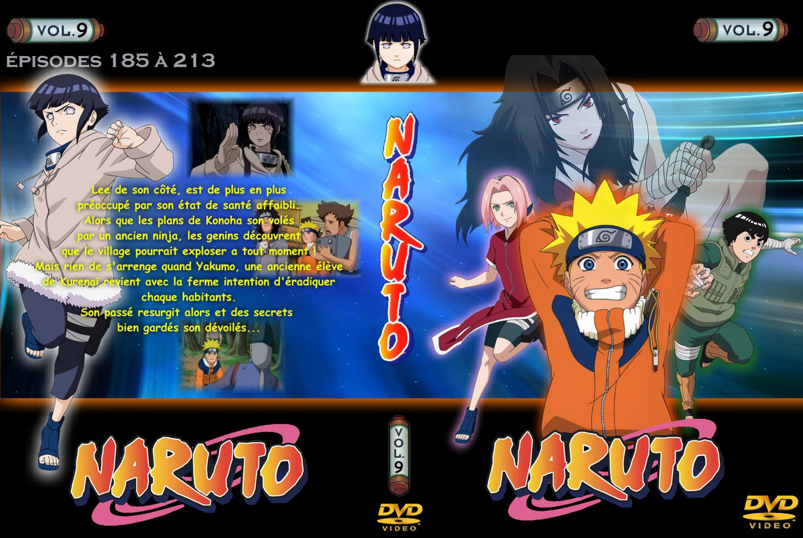 Jaquette DVD Naruto vol 09