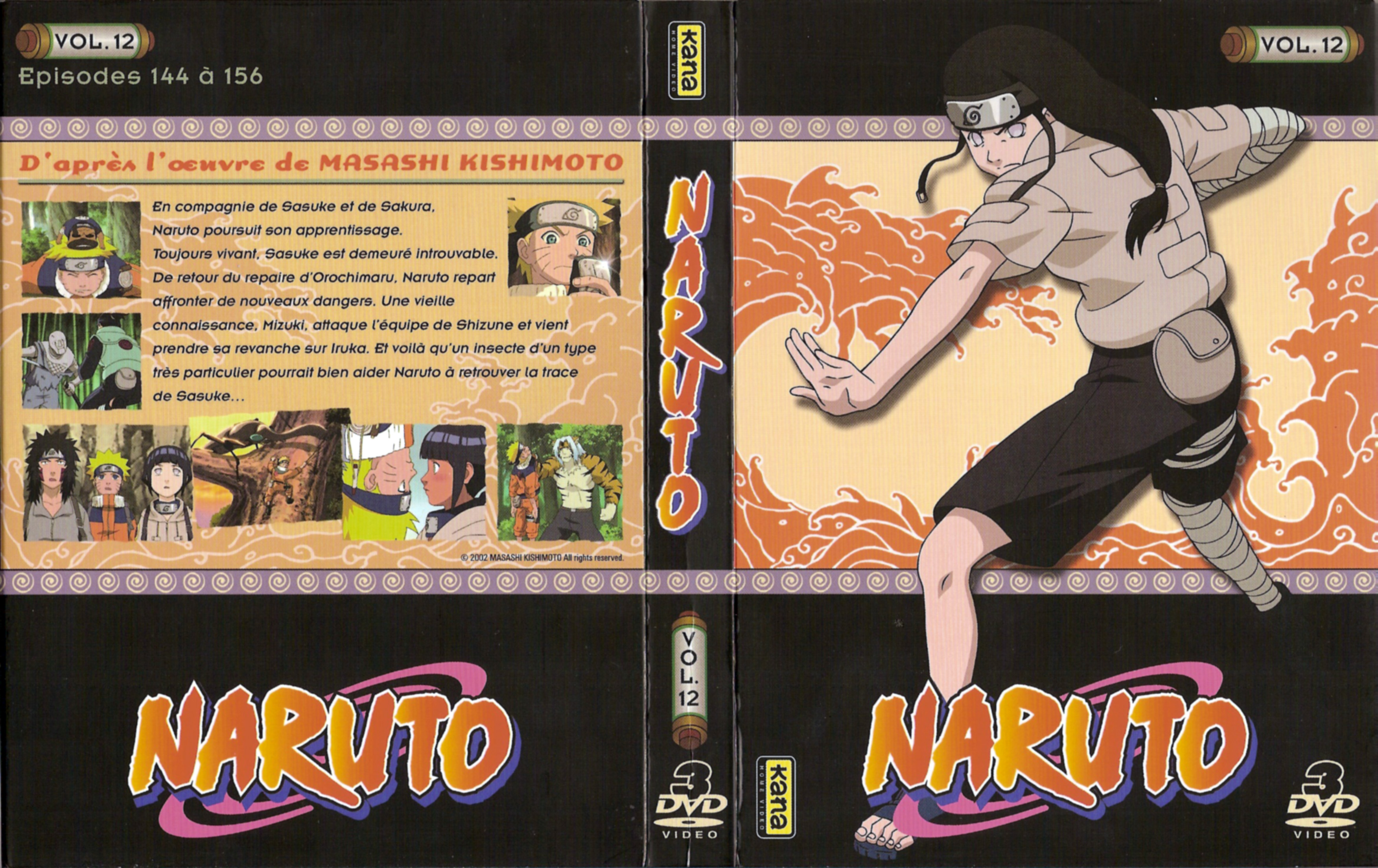 Jaquette DVD Naruto vol 12