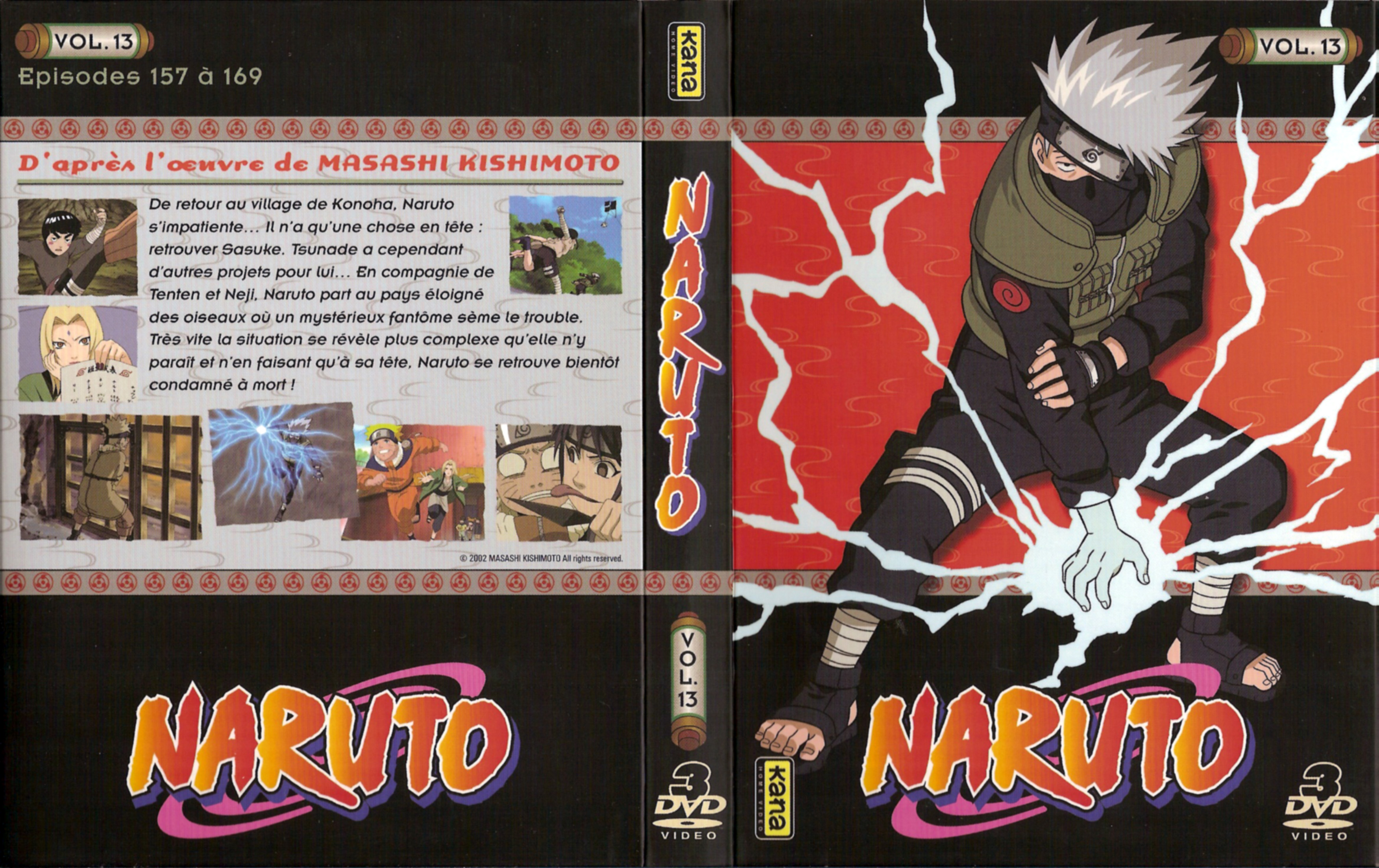 Jaquette DVD Naruto vol 13