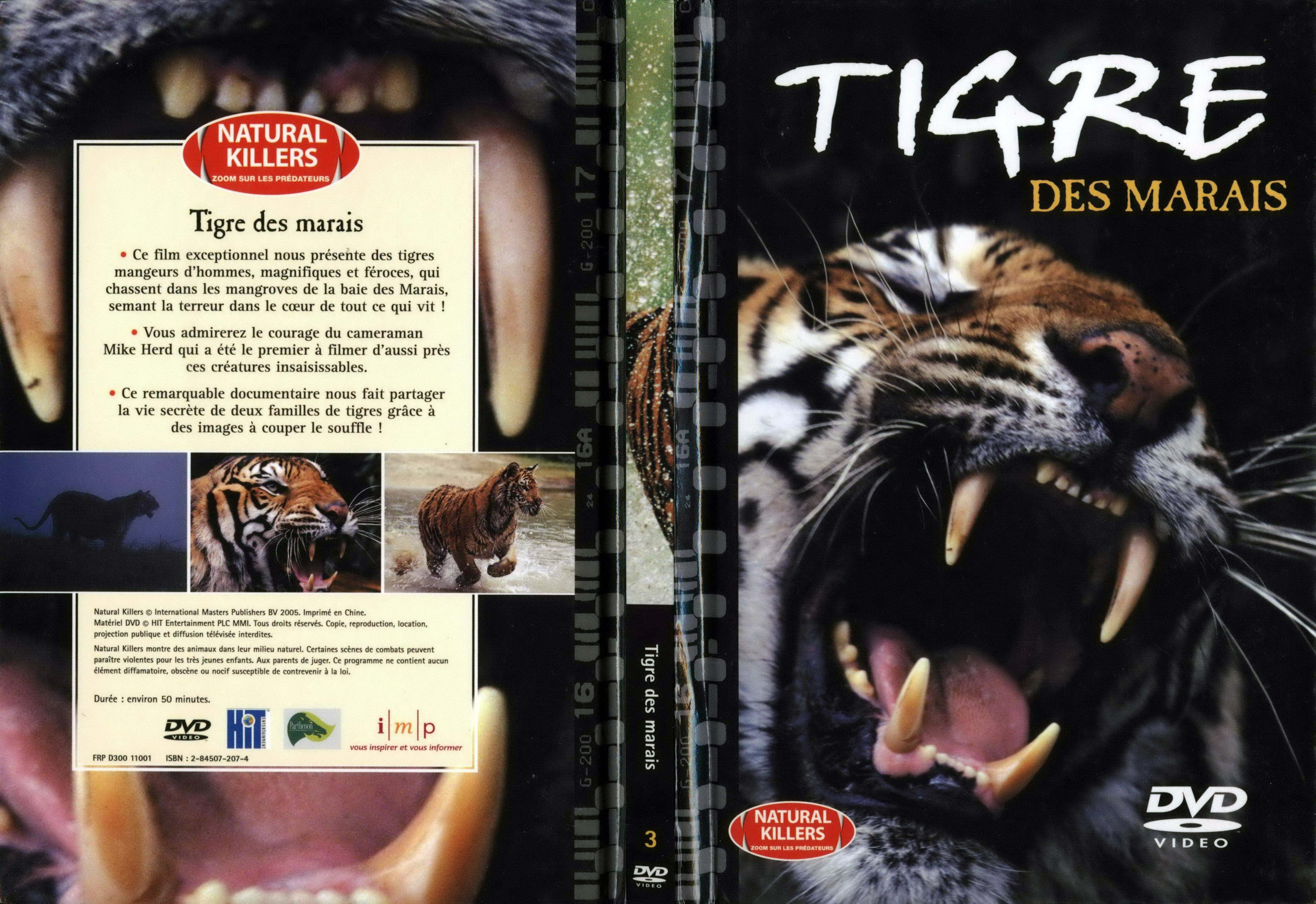 Jaquette DVD Natural killers Tigre des marais