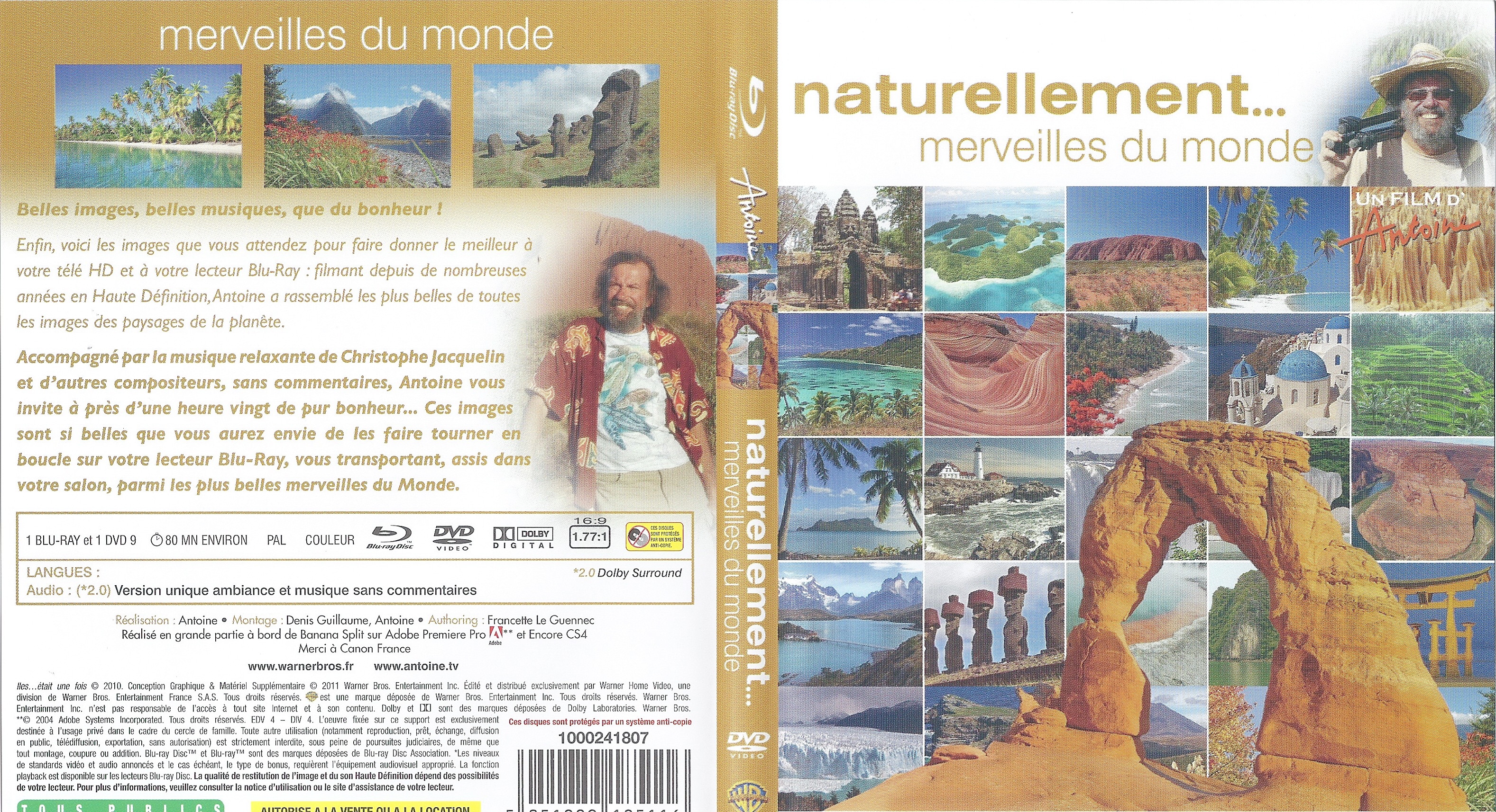 Jaquette DVD Naturellement Merveilles du monde (BLU-RAY)