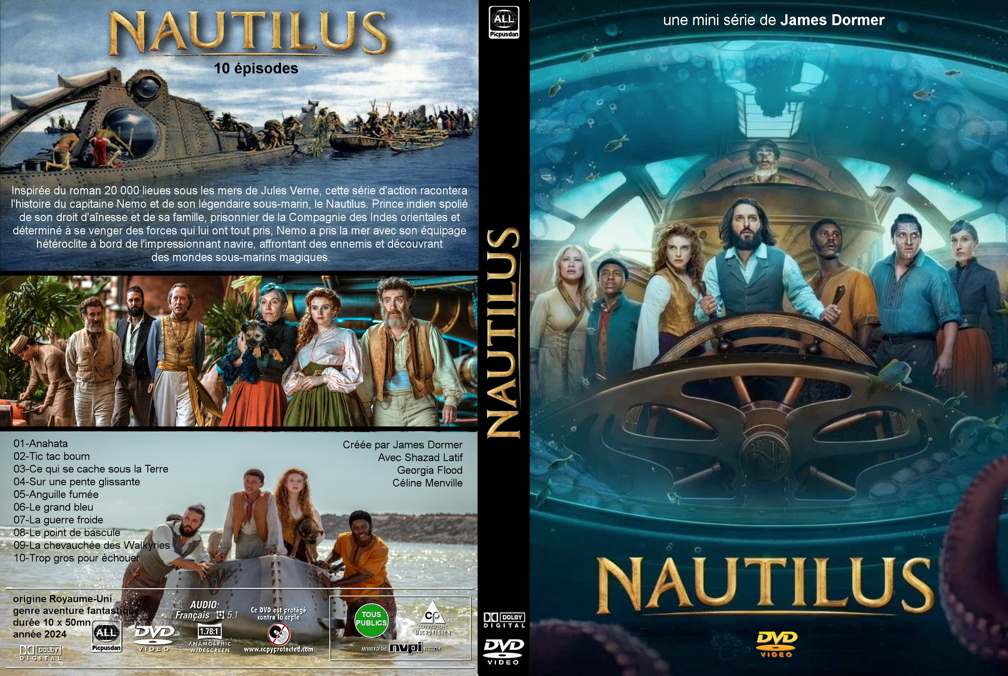 Jaquette DVD Nautilus (Srie TV) custom