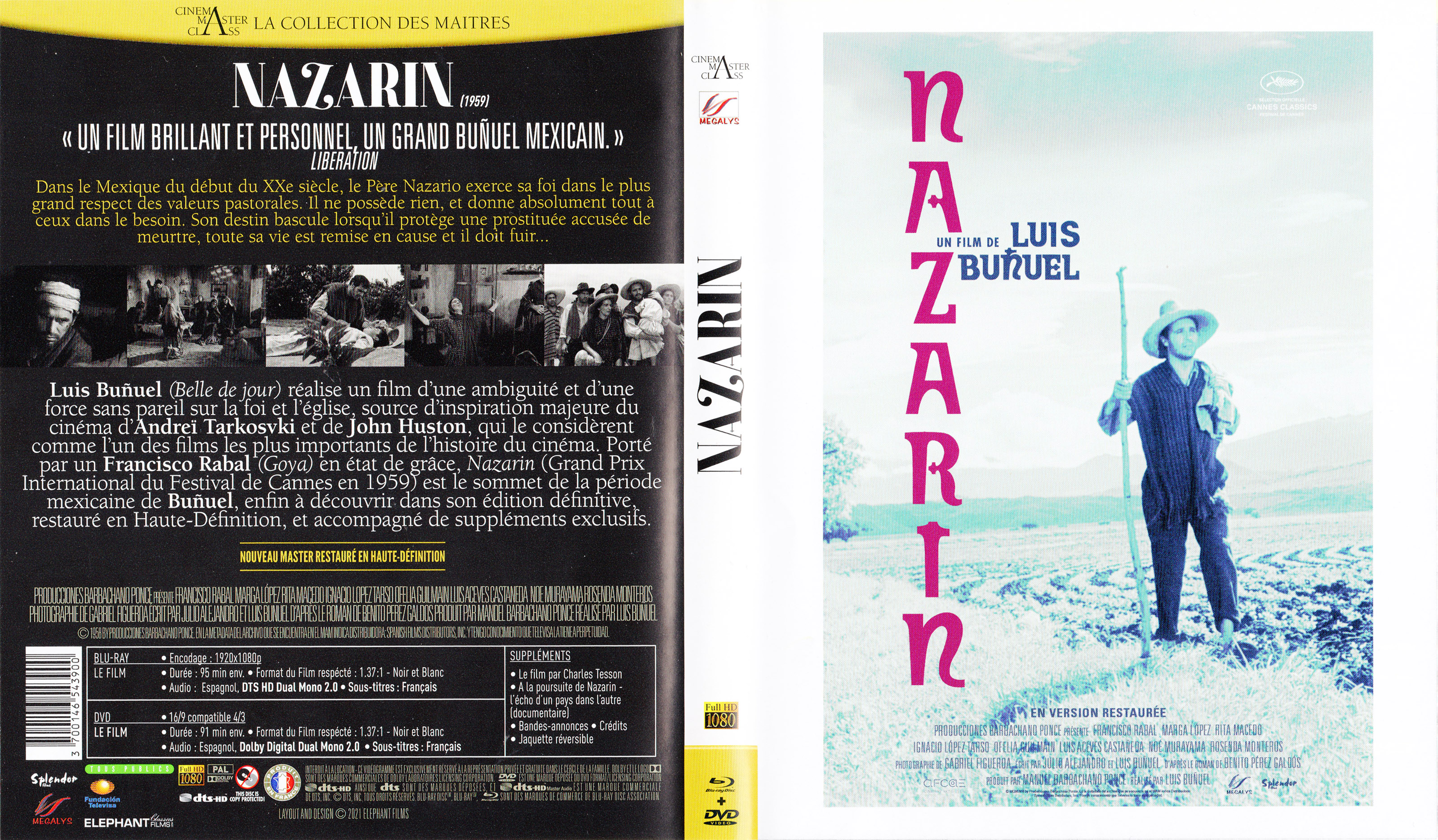 Jaquette DVD Nazarin (BLU-RAY)