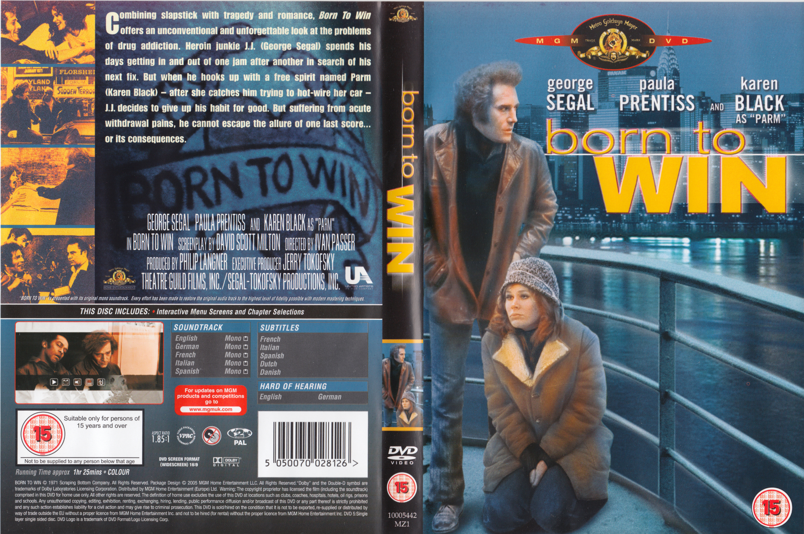 Jaquette DVD N pour vaincre - Born to win Zone 1