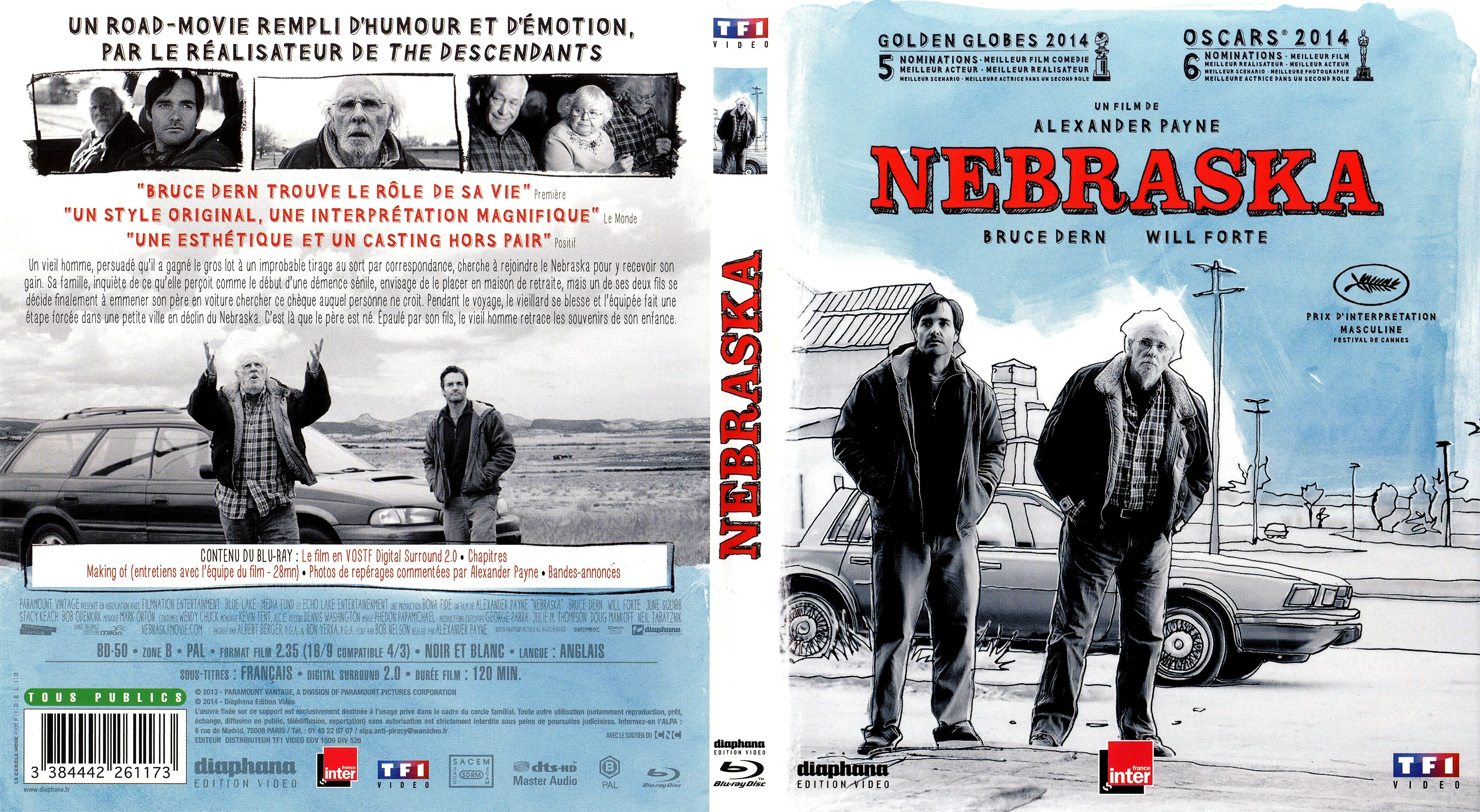Jaquette DVD Nebraska (BLU-RAY) v2