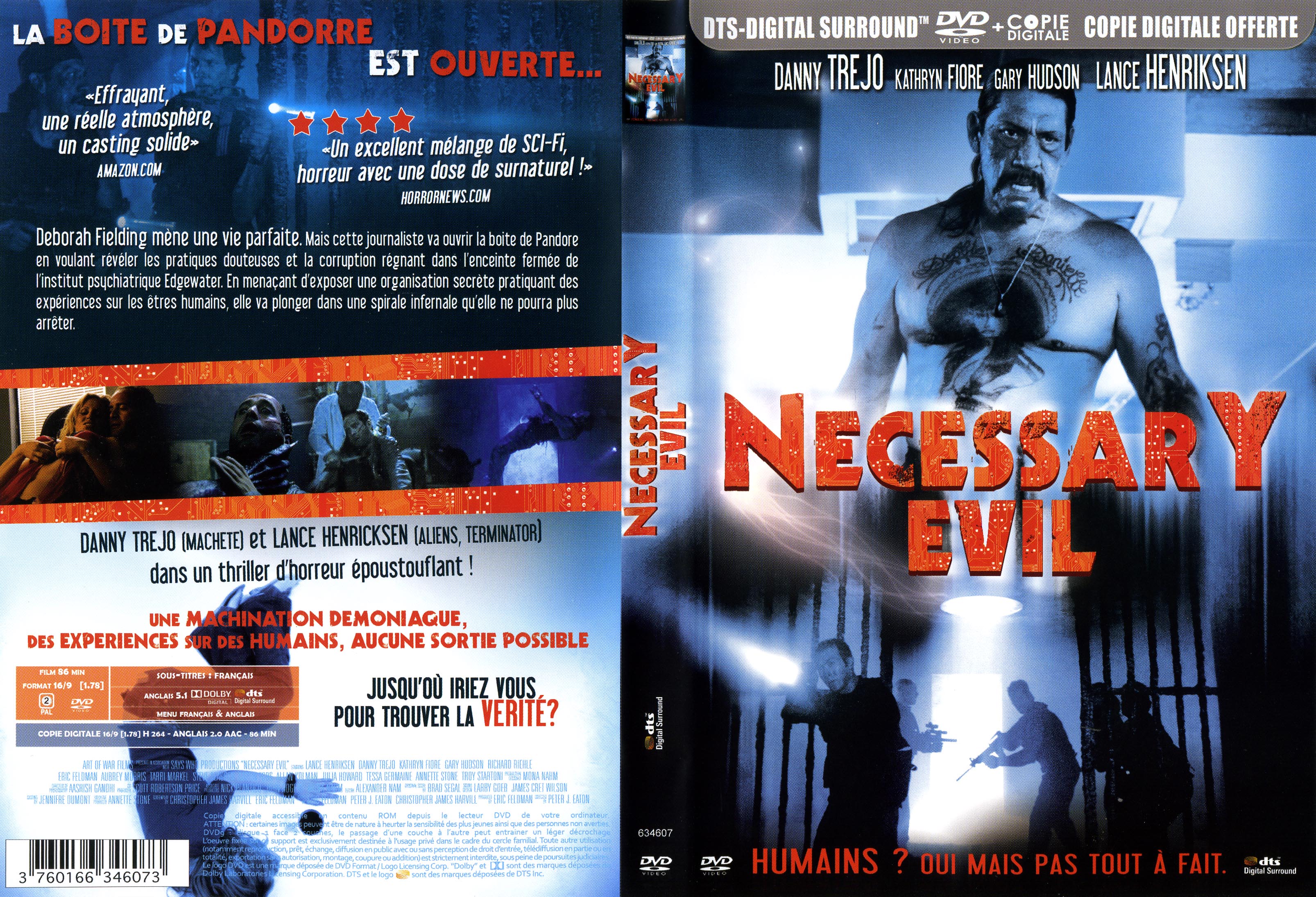 Jaquette DVD Necessary Evil
