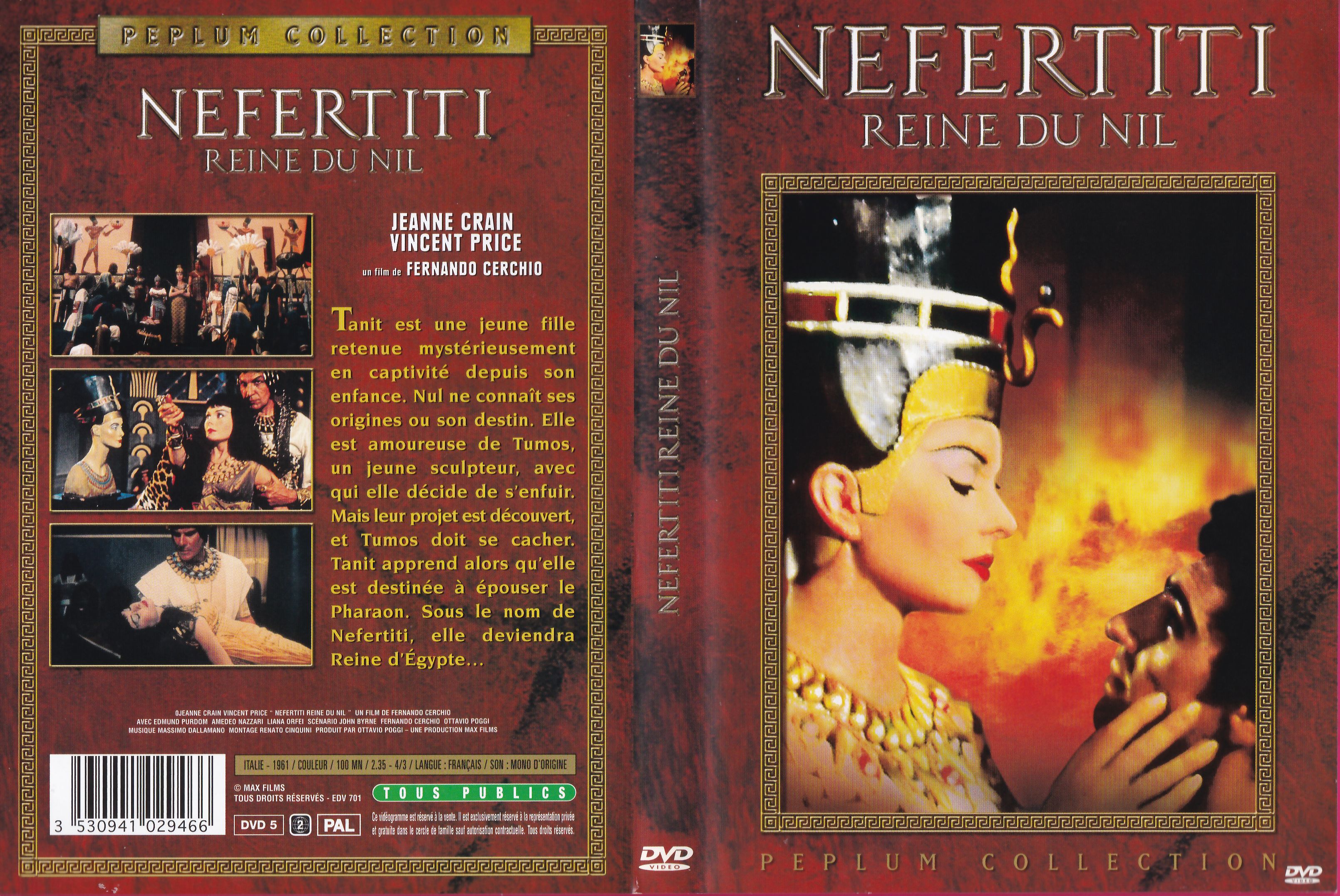 Jaquette DVD Nefertiti Reine du Nil v2 