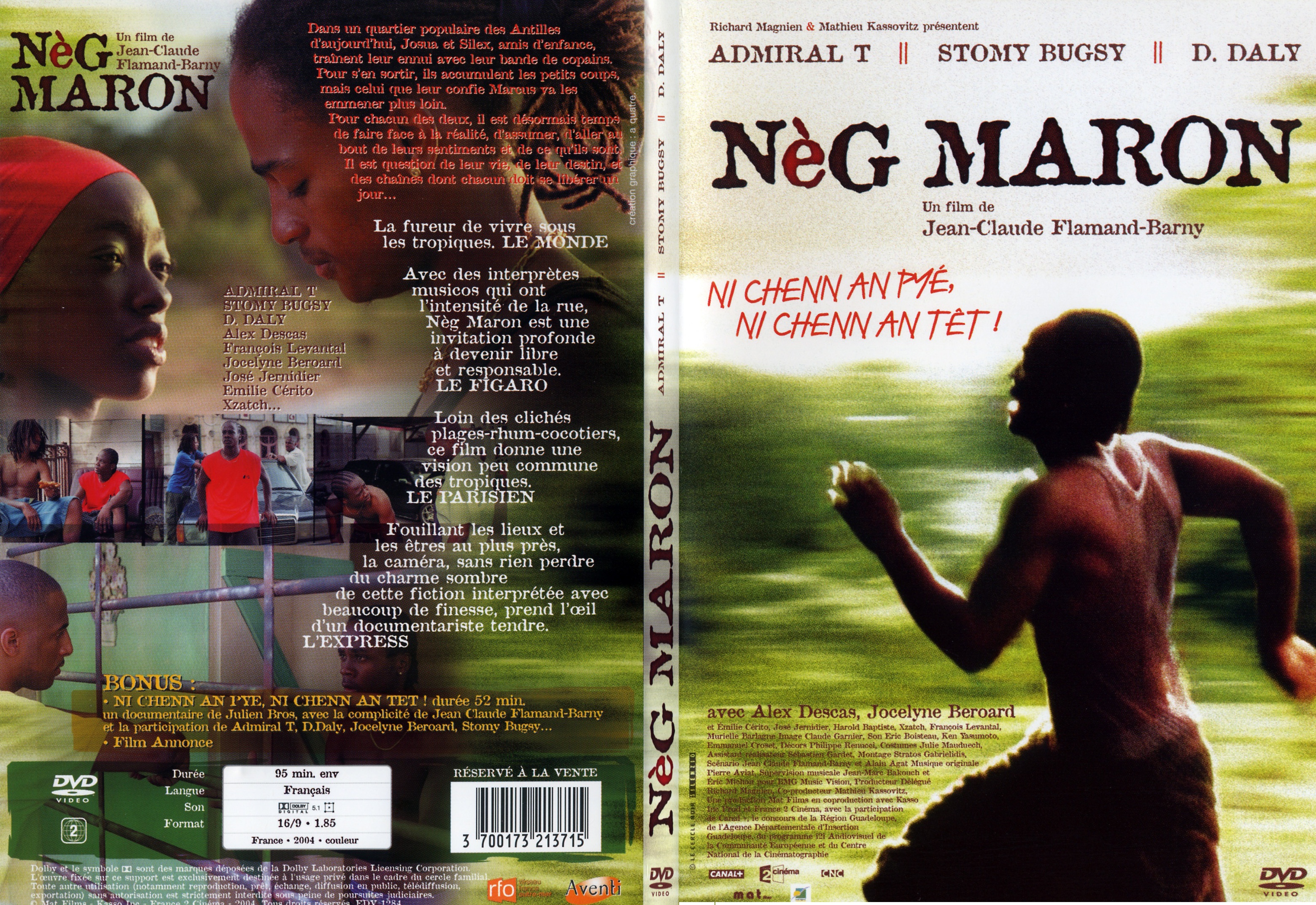Jaquette DVD Neg maron - SLIM