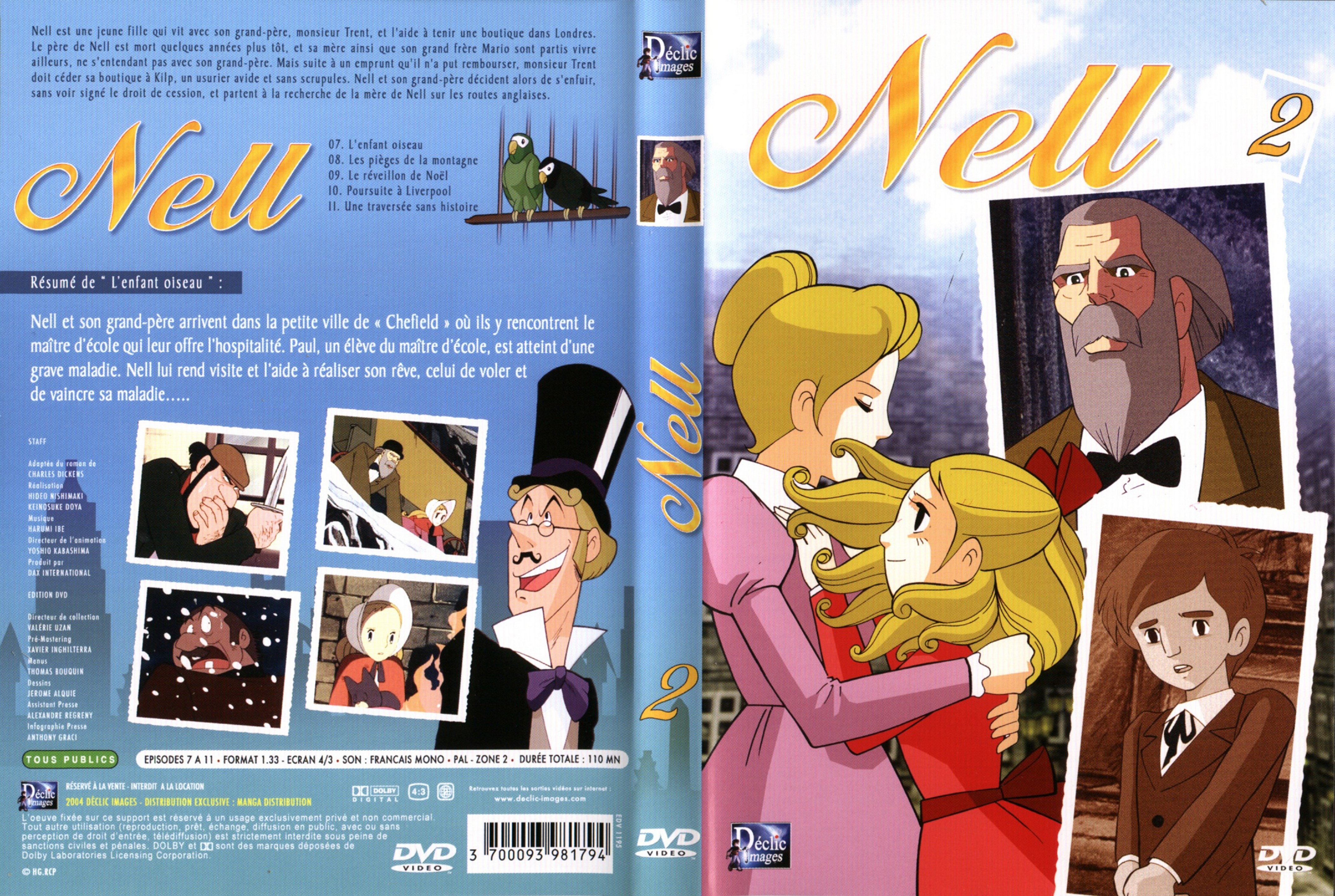 Jaquette DVD Nell vol 2