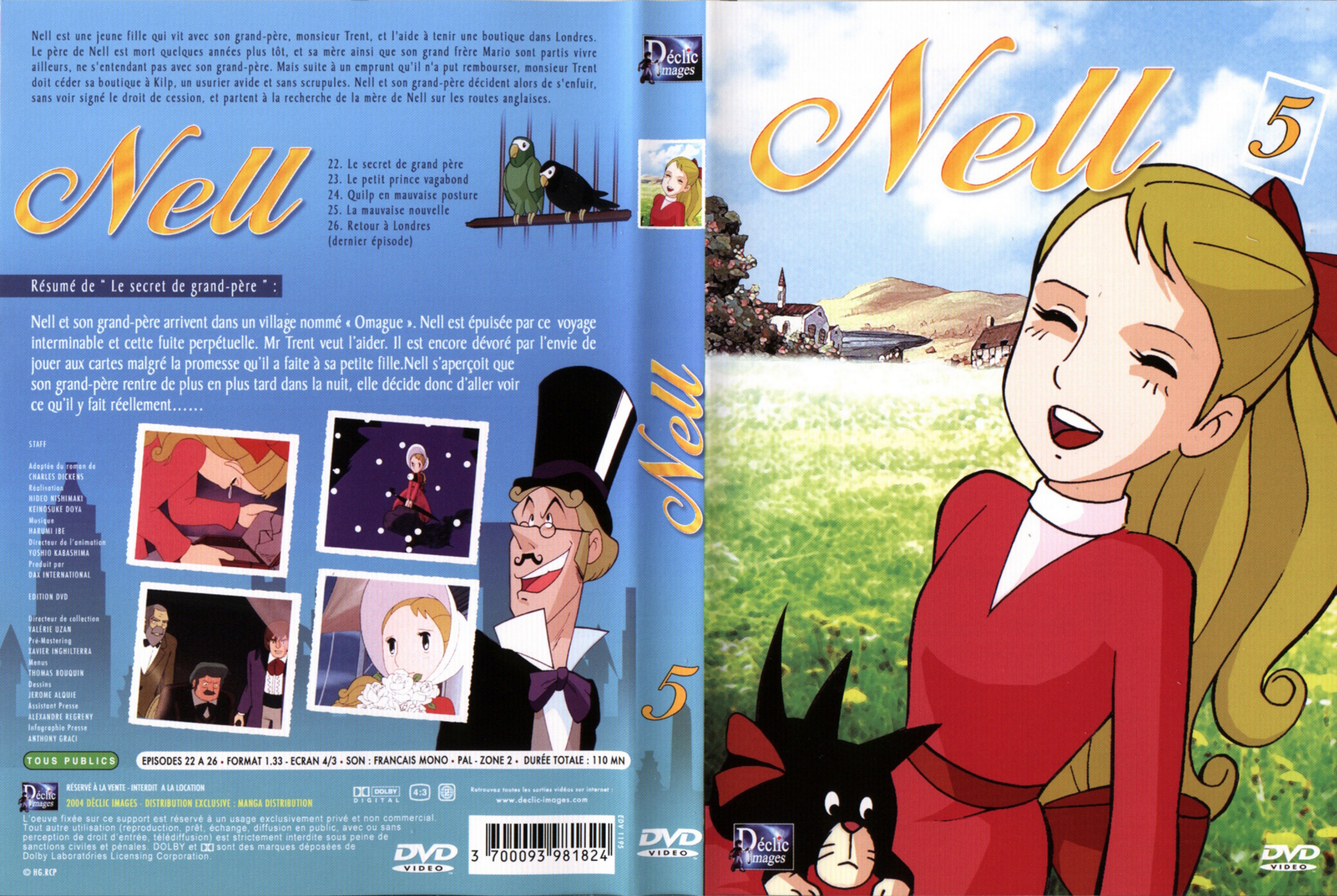Jaquette DVD Nell vol 5