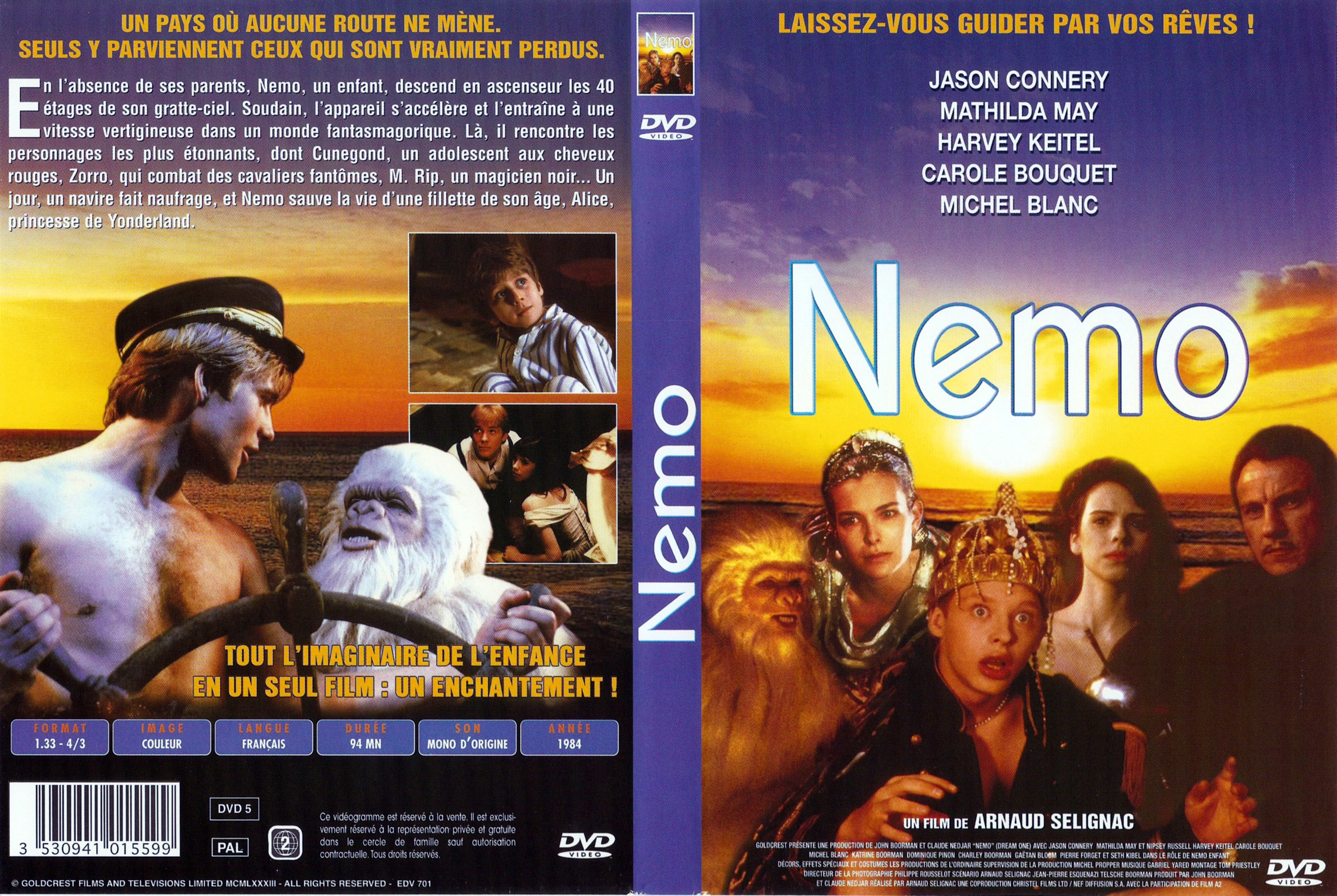 Jaquette DVD Nemo