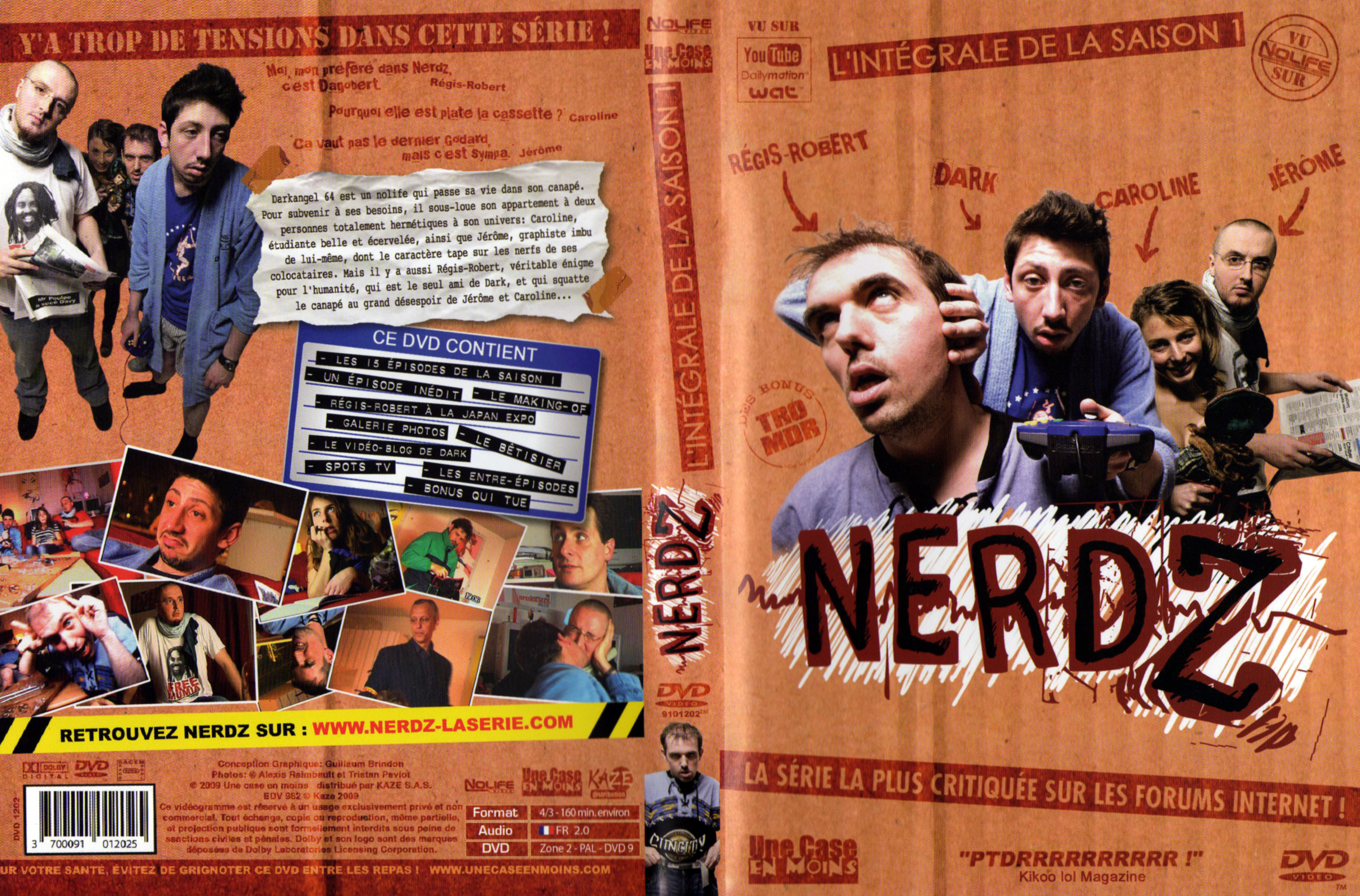 Jaquette DVD Nerdz Saison 1