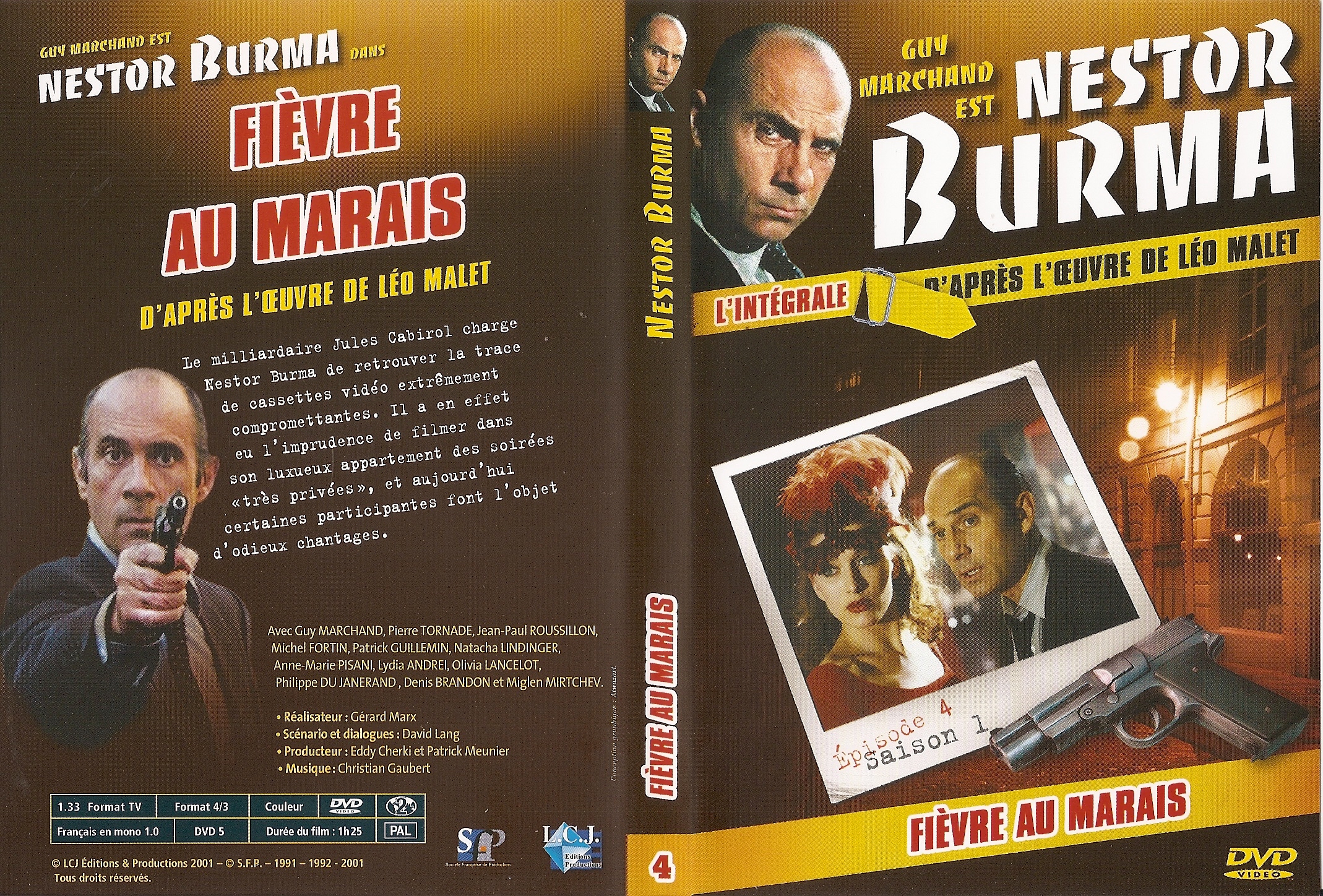 Jaquette DVD Nestor Burma Saison 1 vol 4