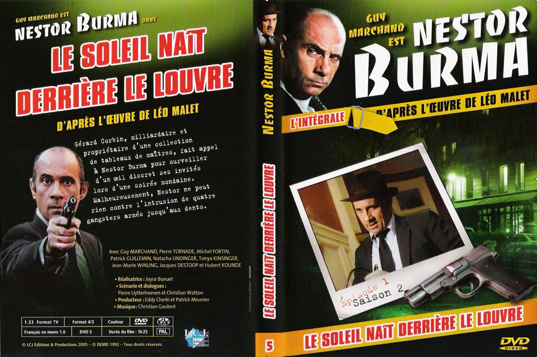 Jaquette DVD Nestor Burma Saison 2 vol 1