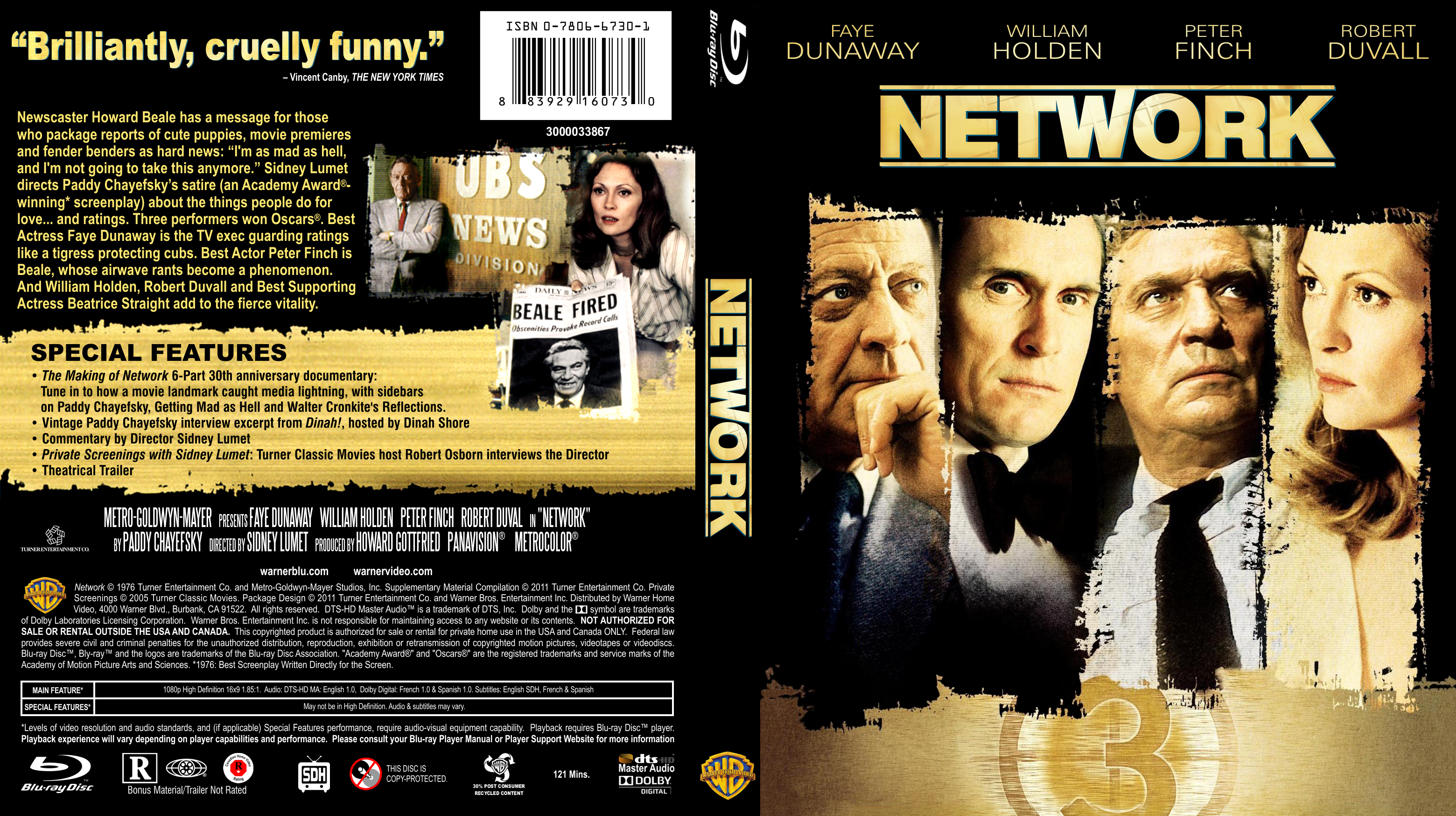 Jaquette DVD Network Zone 1 (BLU-RAY)