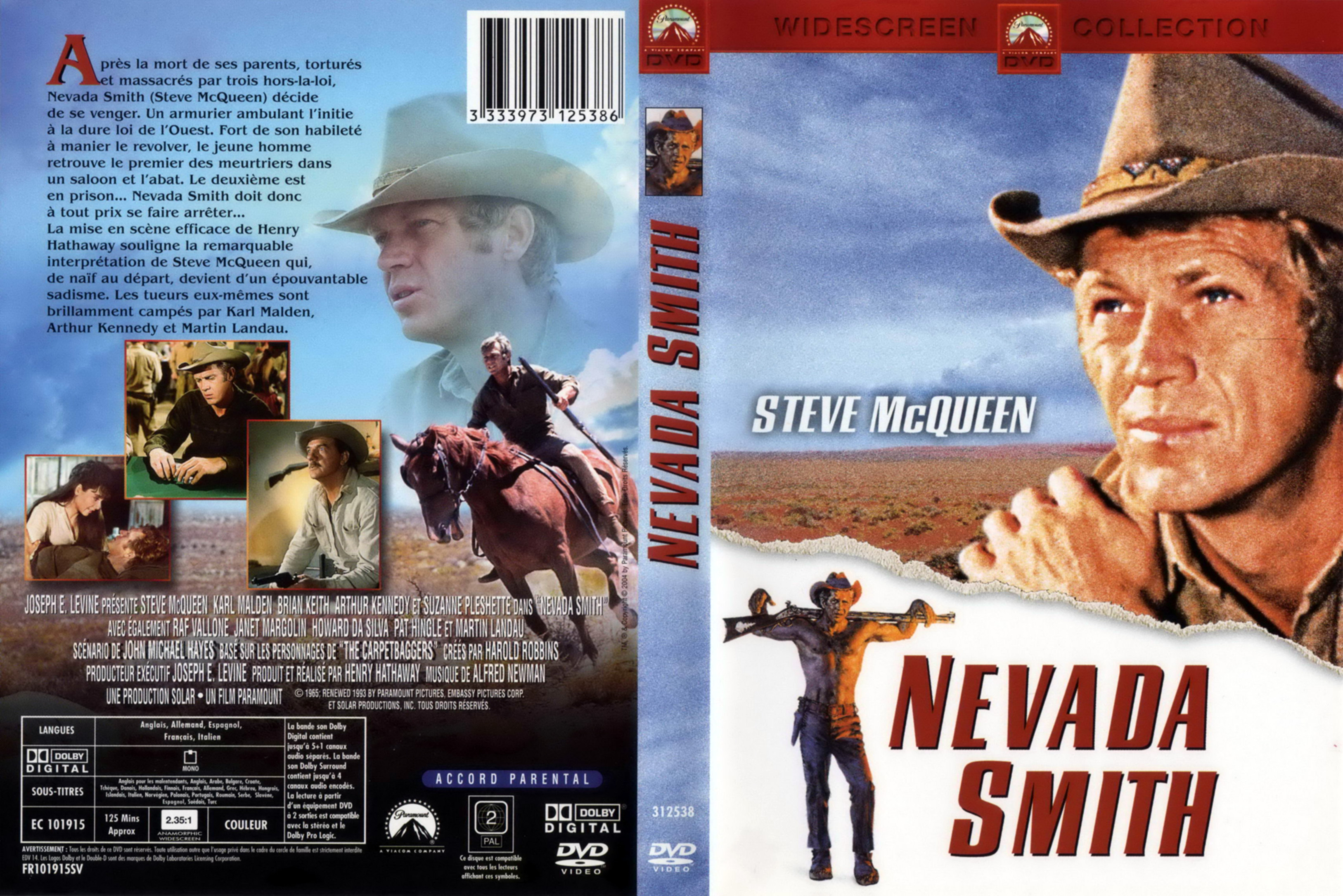 Jaquette DVD Nevada Smith