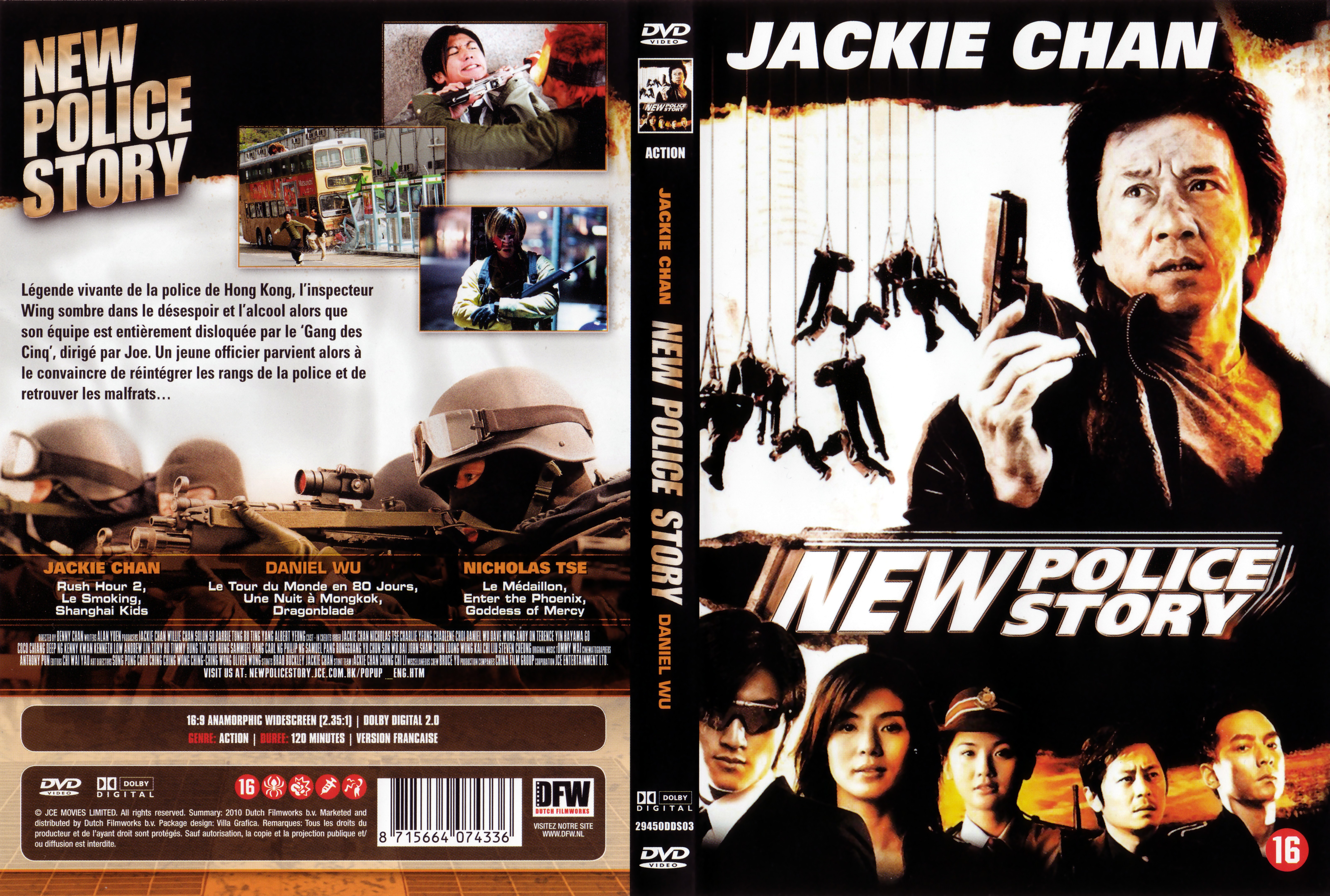 Jaquette DVD New Police Story v4