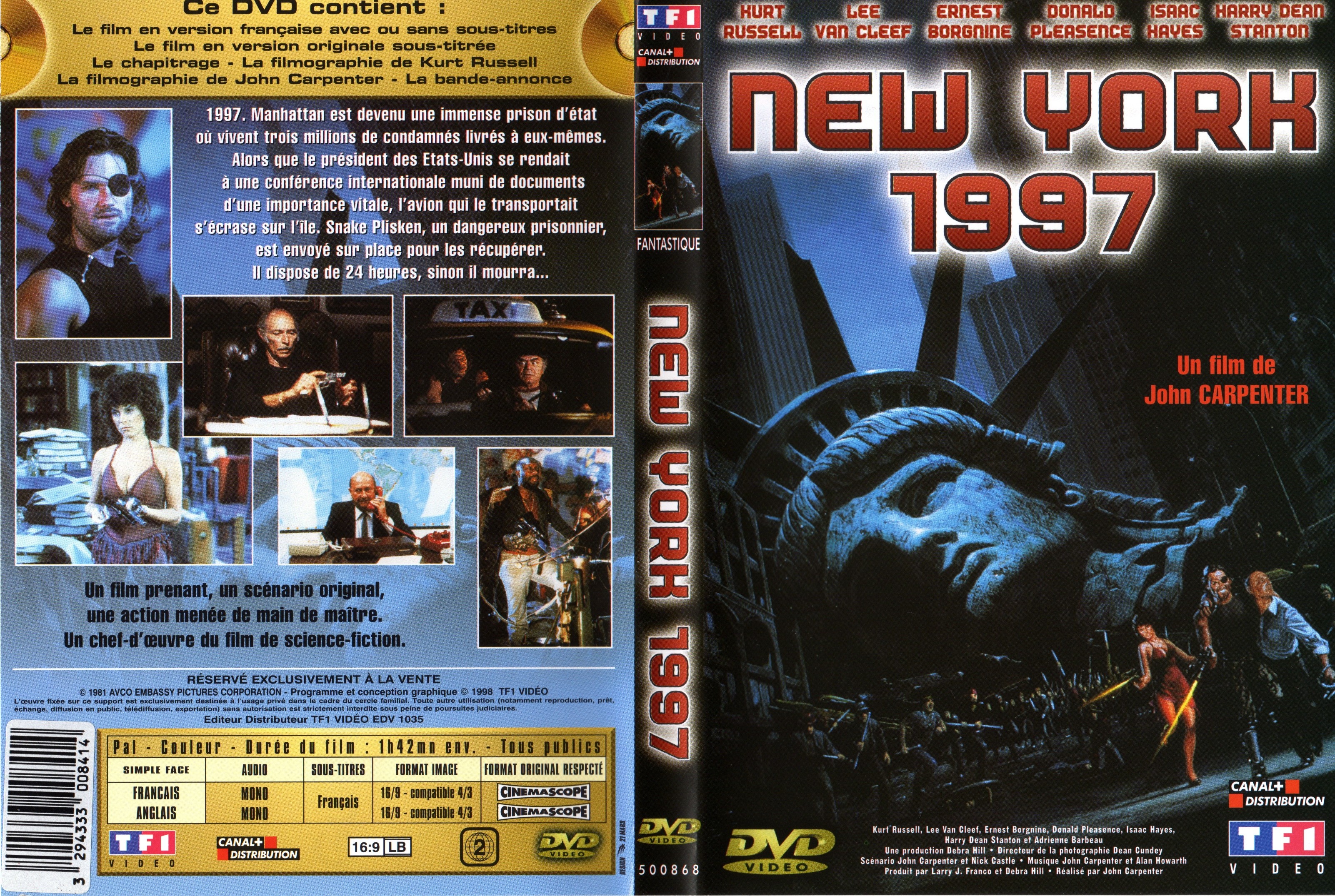 Jaquette DVD New York 1997 v2