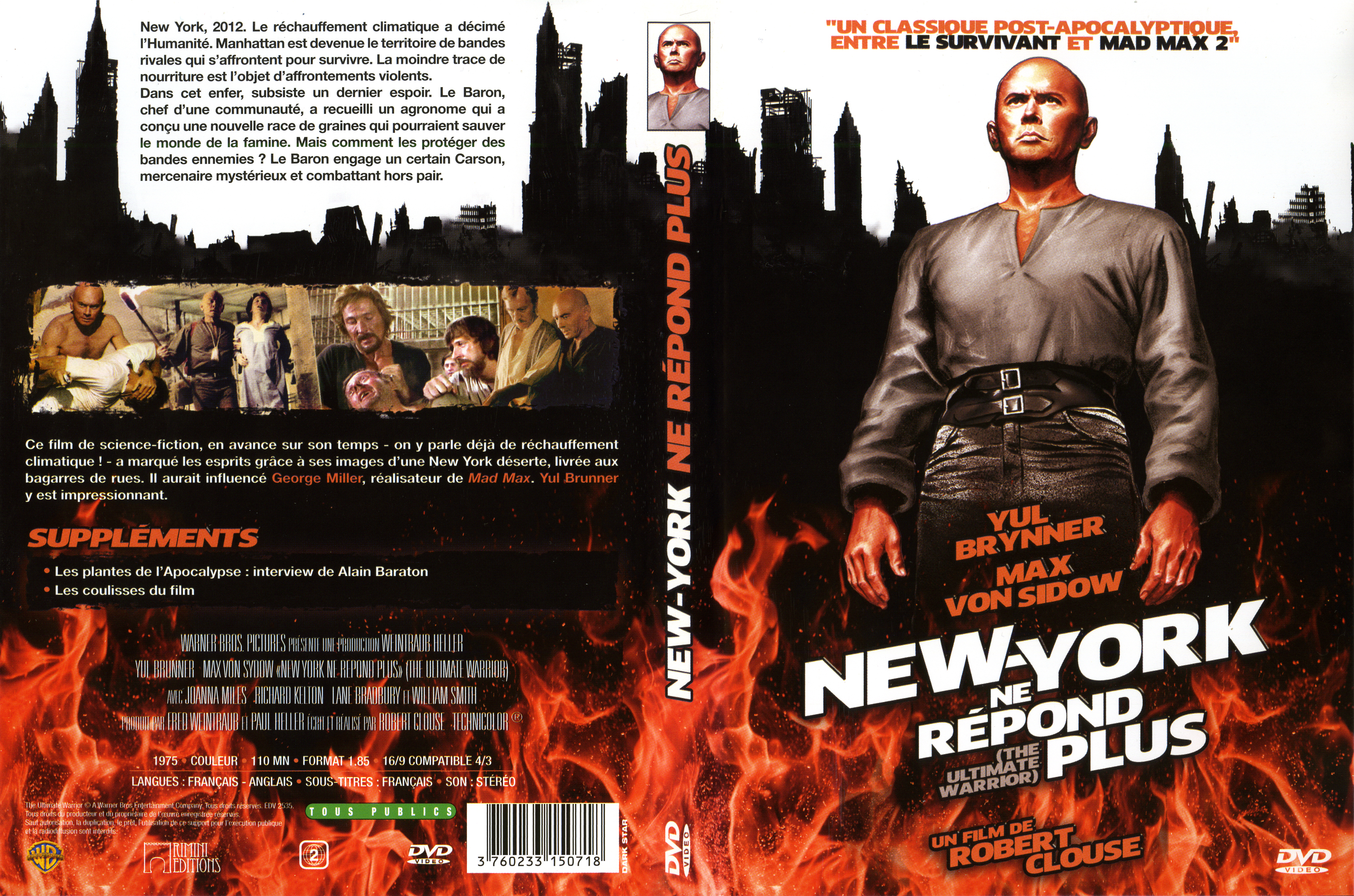 Jaquette DVD New-York ne rpond plus v2