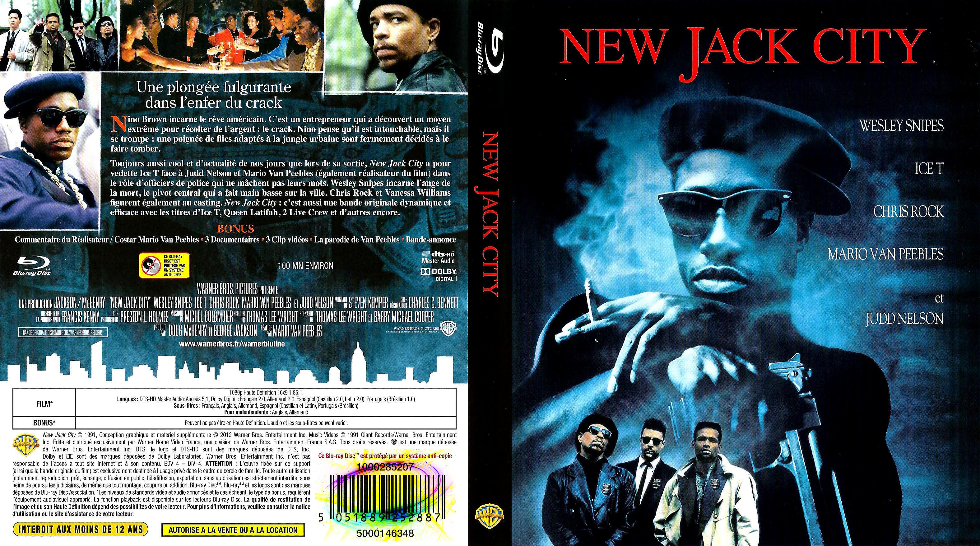 Jaquette DVD New jack city (BLU-RAY)