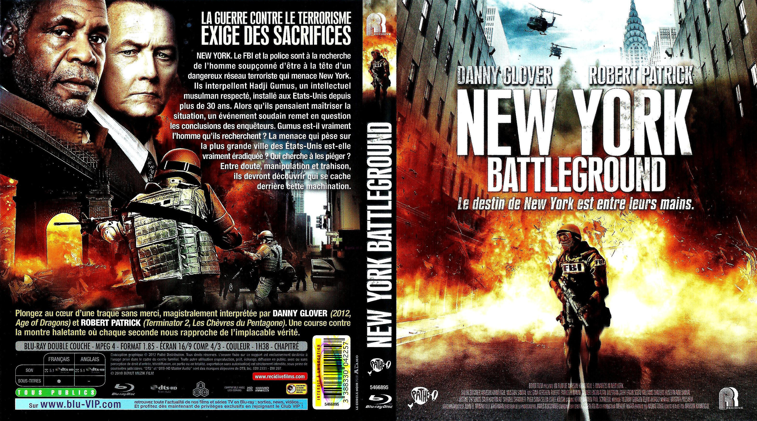 Jaquette DVD New york battleground (BLU-RAY)