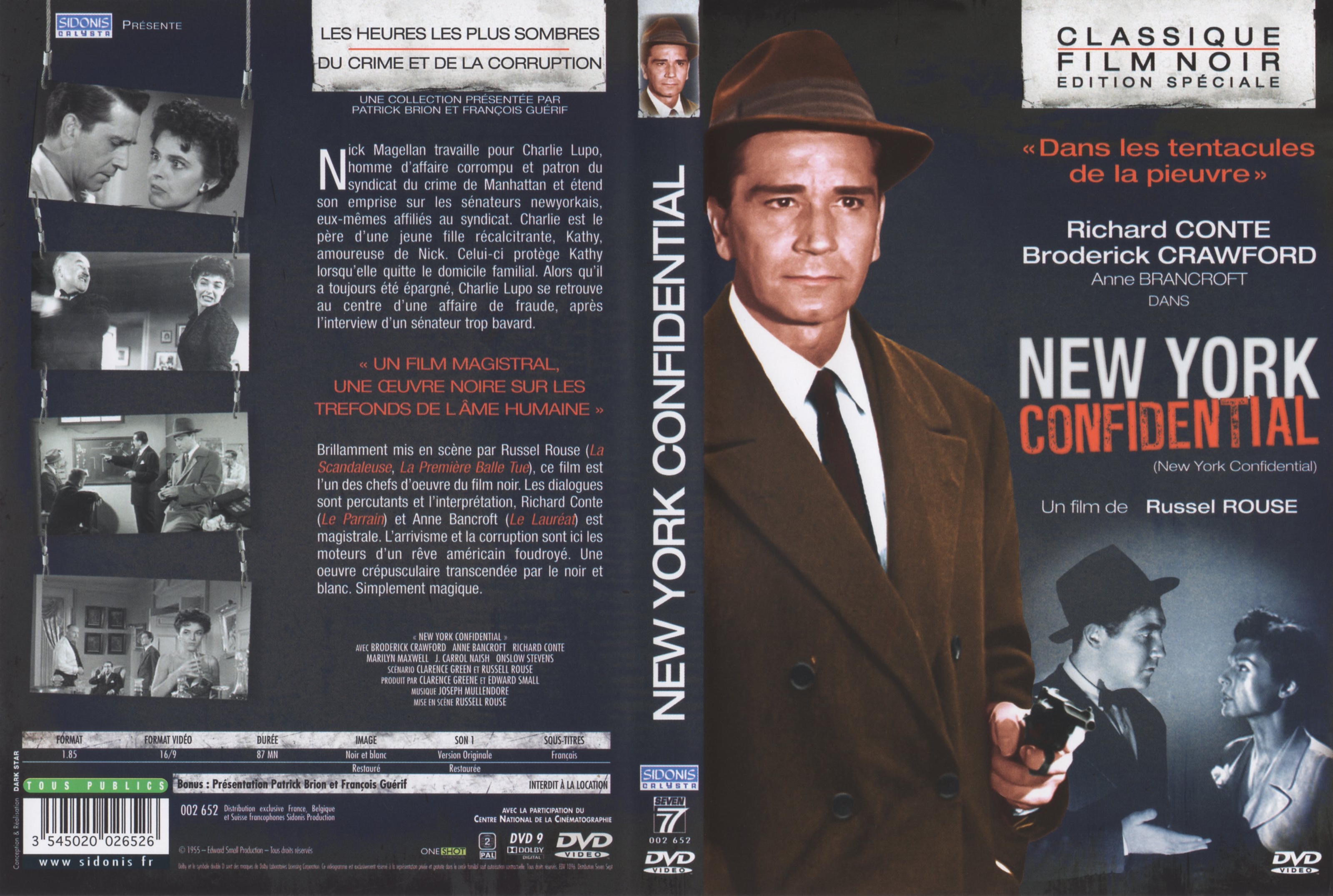 Jaquette DVD New york confidential