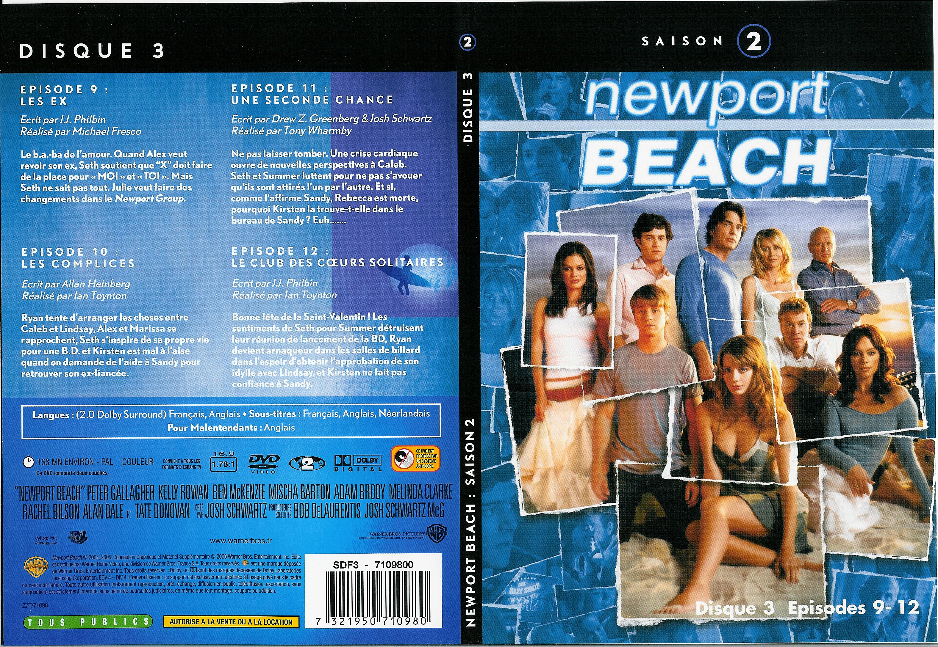 Jaquette DVD Newport Beach saison 2 vol 3